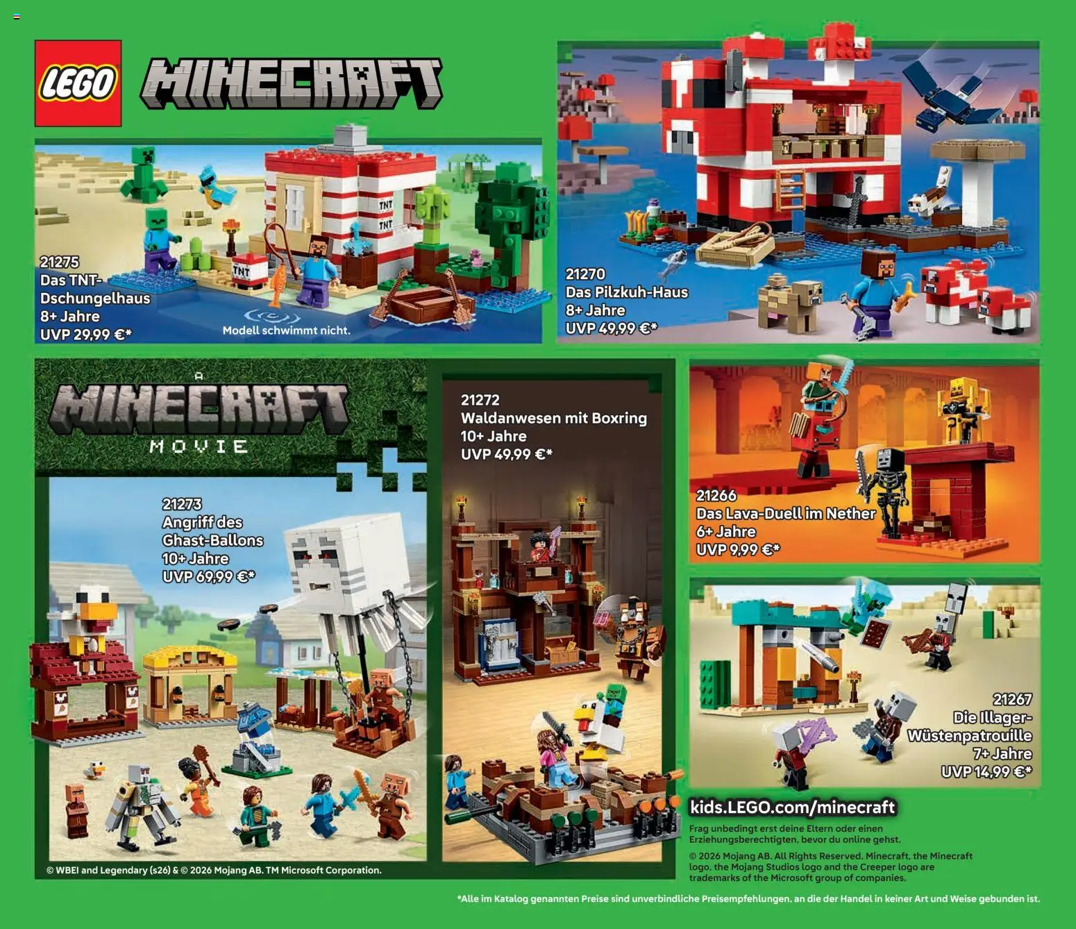 Die besten Angebote | Lego Katalog Juni - Dezember ab 01.06.2026 | - Jetzt stöbern! | Österreich