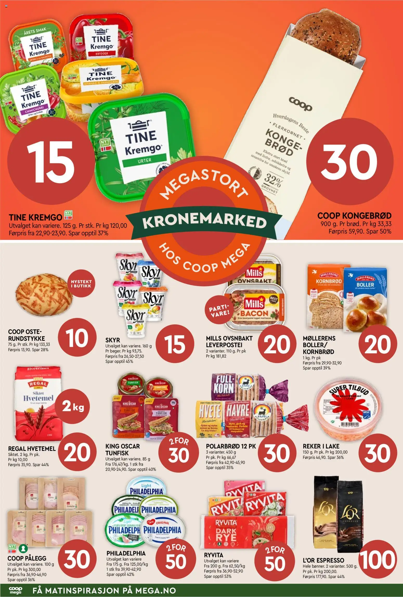 Coop Mega kundeavis Kundeavis in Norge
