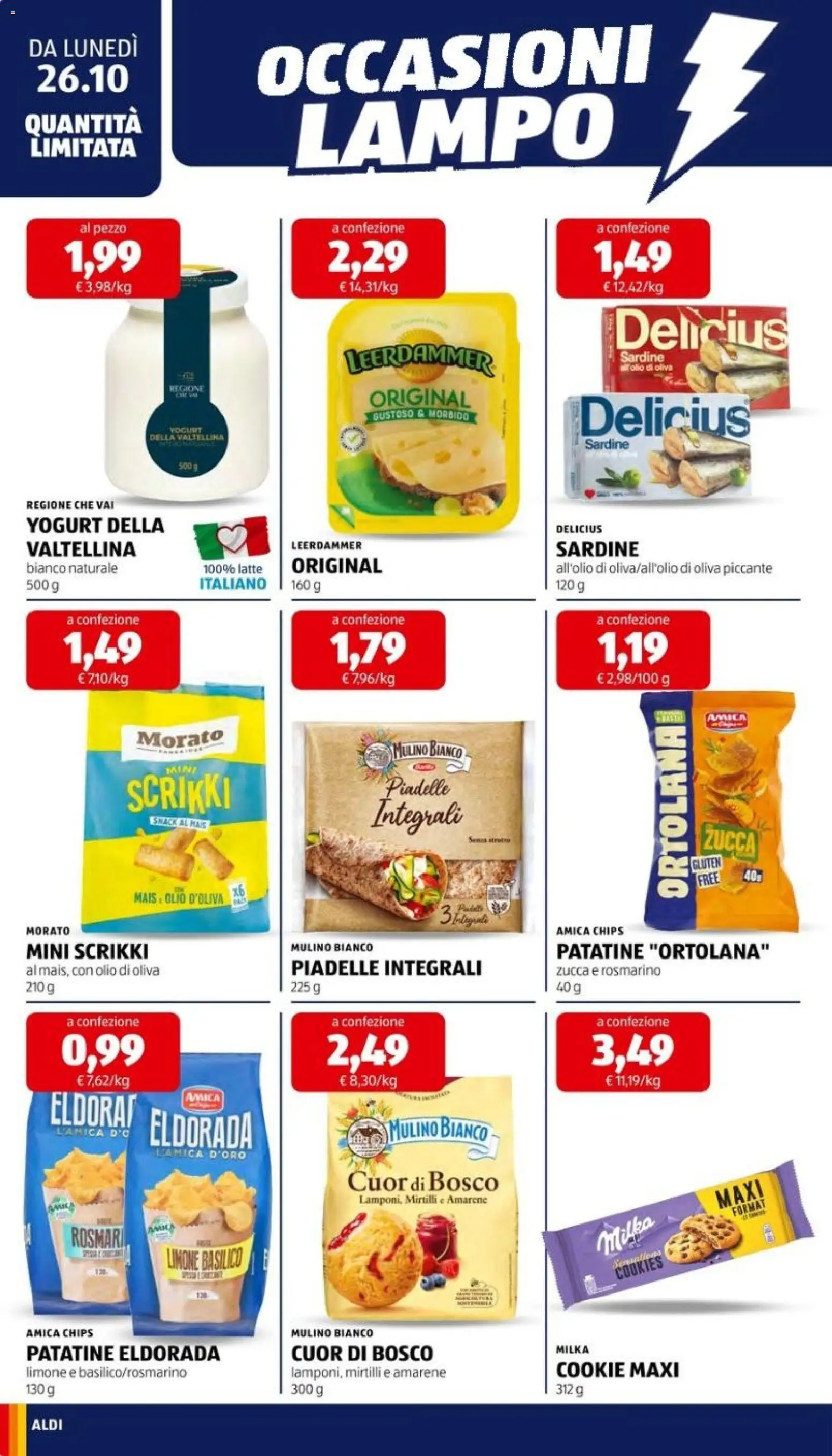 Aldi volantino Volantino in Italy