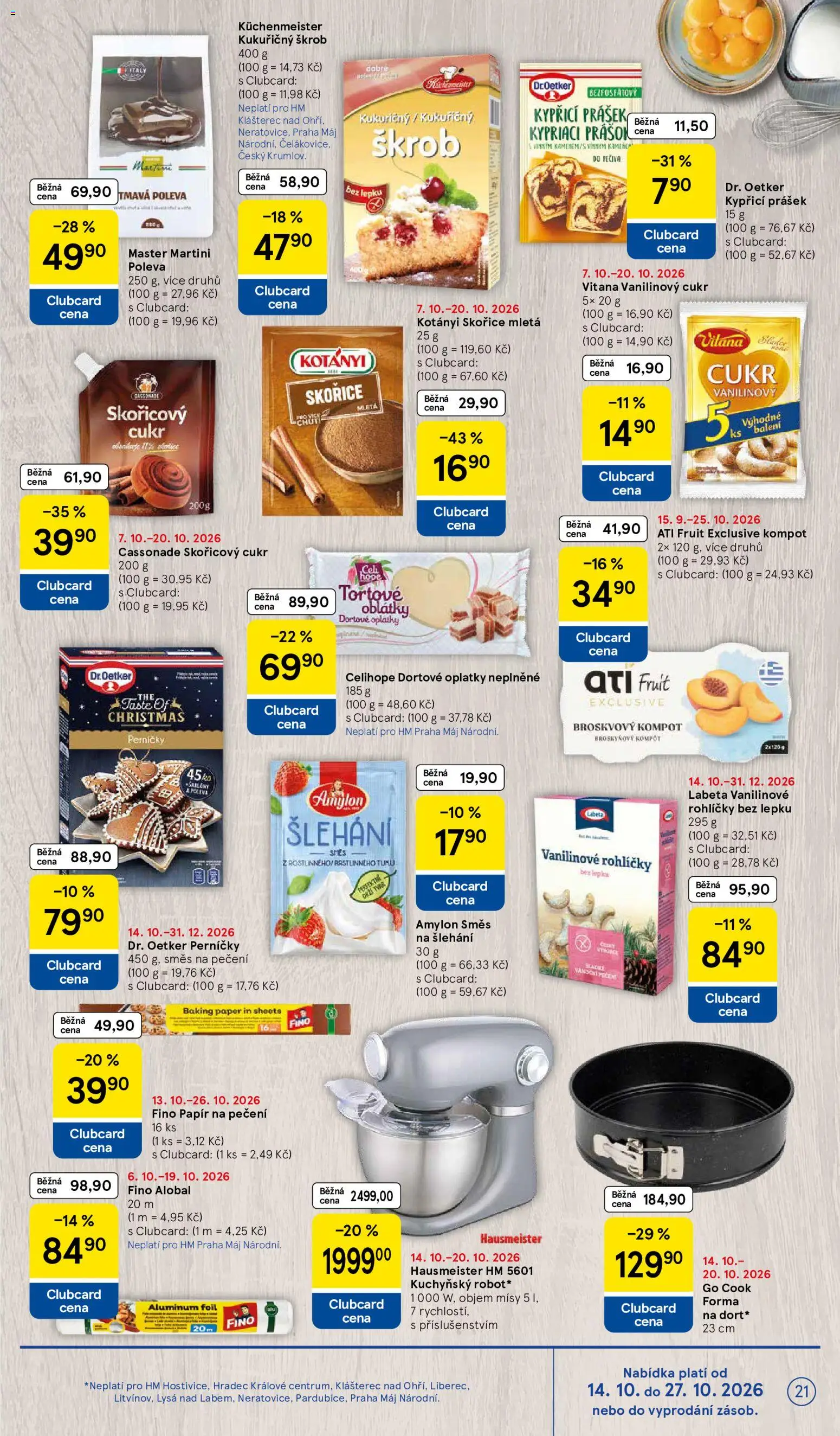 Tesco leták - Hypermarket Leták in Česko