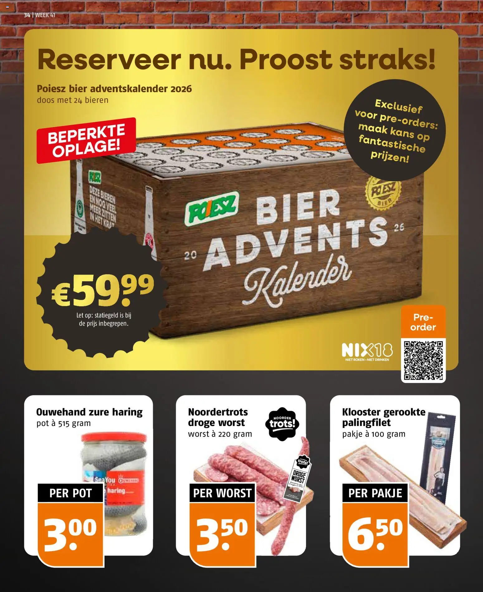 Poiesz folder Folder in Nederland