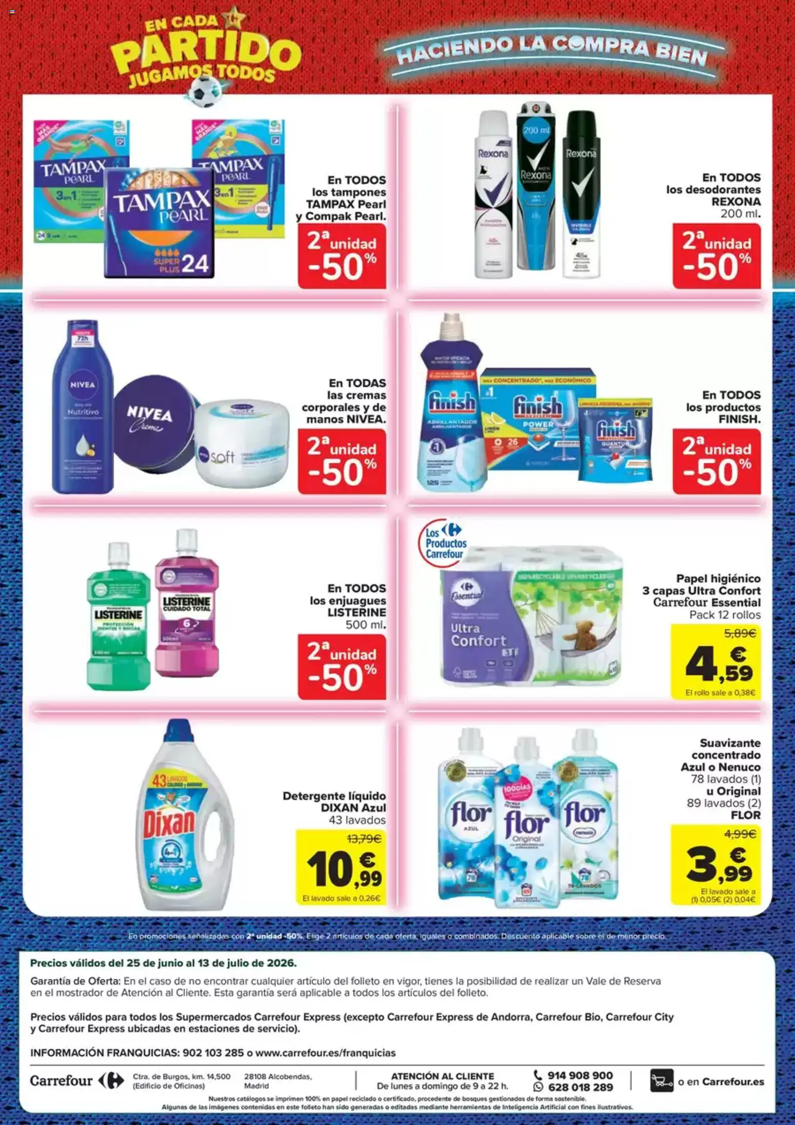 Carrefour Express folleto desde 25/06/2026 | ¿Cómo obtener un descuento limitado? ¡Ahorra hoy mismo! | España
