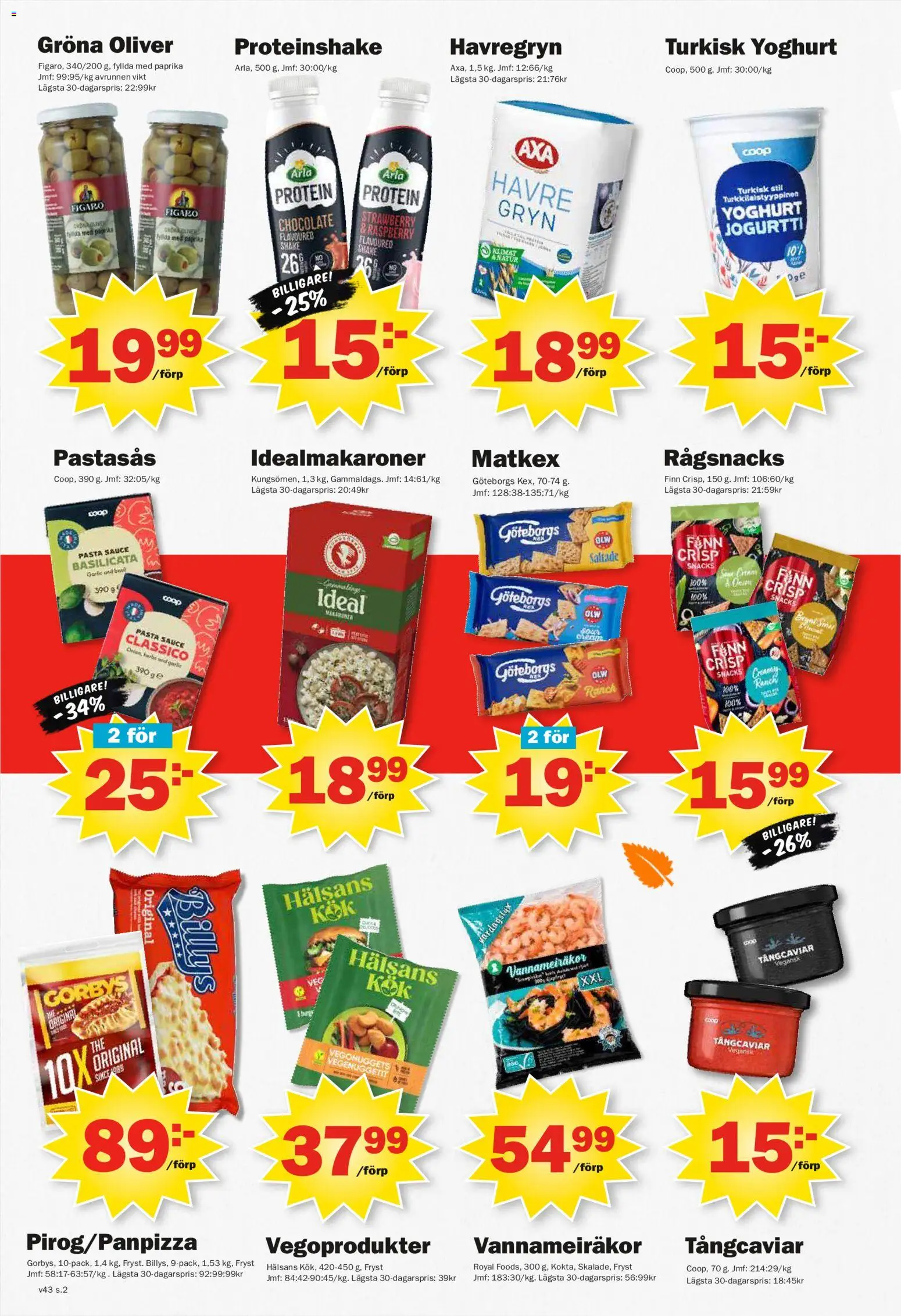 Pekås erbjudanden Reklamblad in Sverige