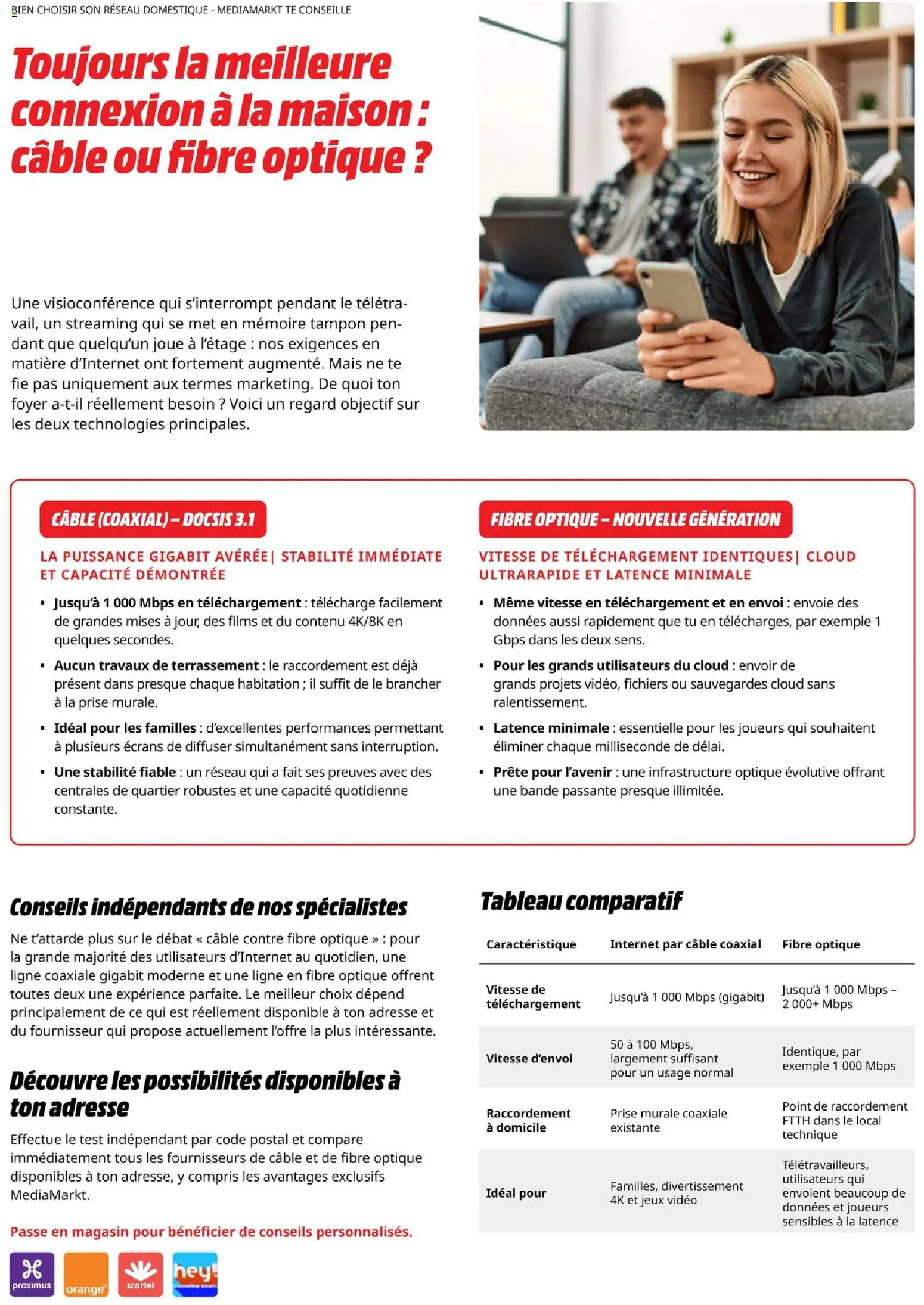 Media Markt folder / publicité Folder in België