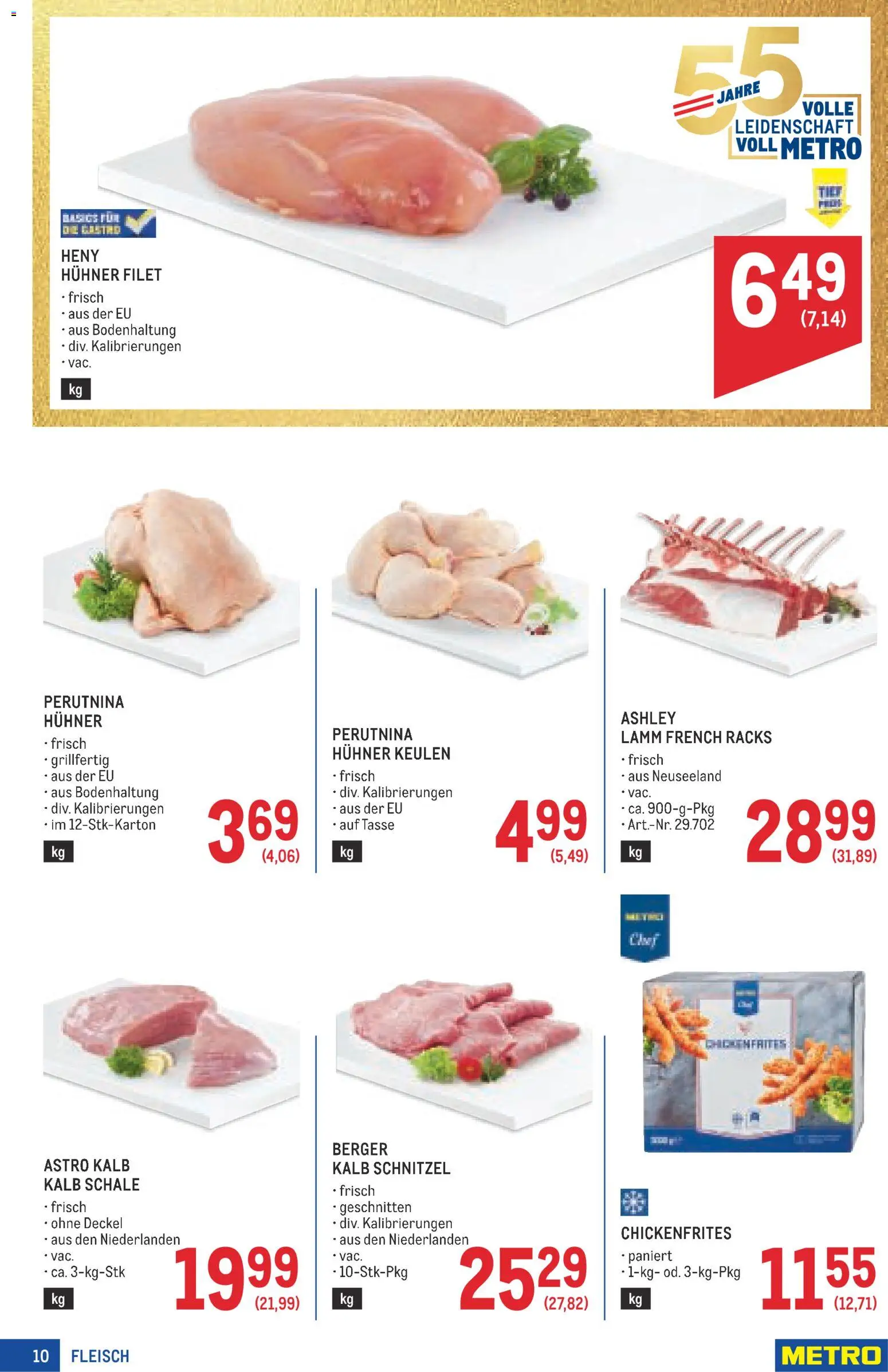 Metro angebote Profi Flugblatt in Österreich
