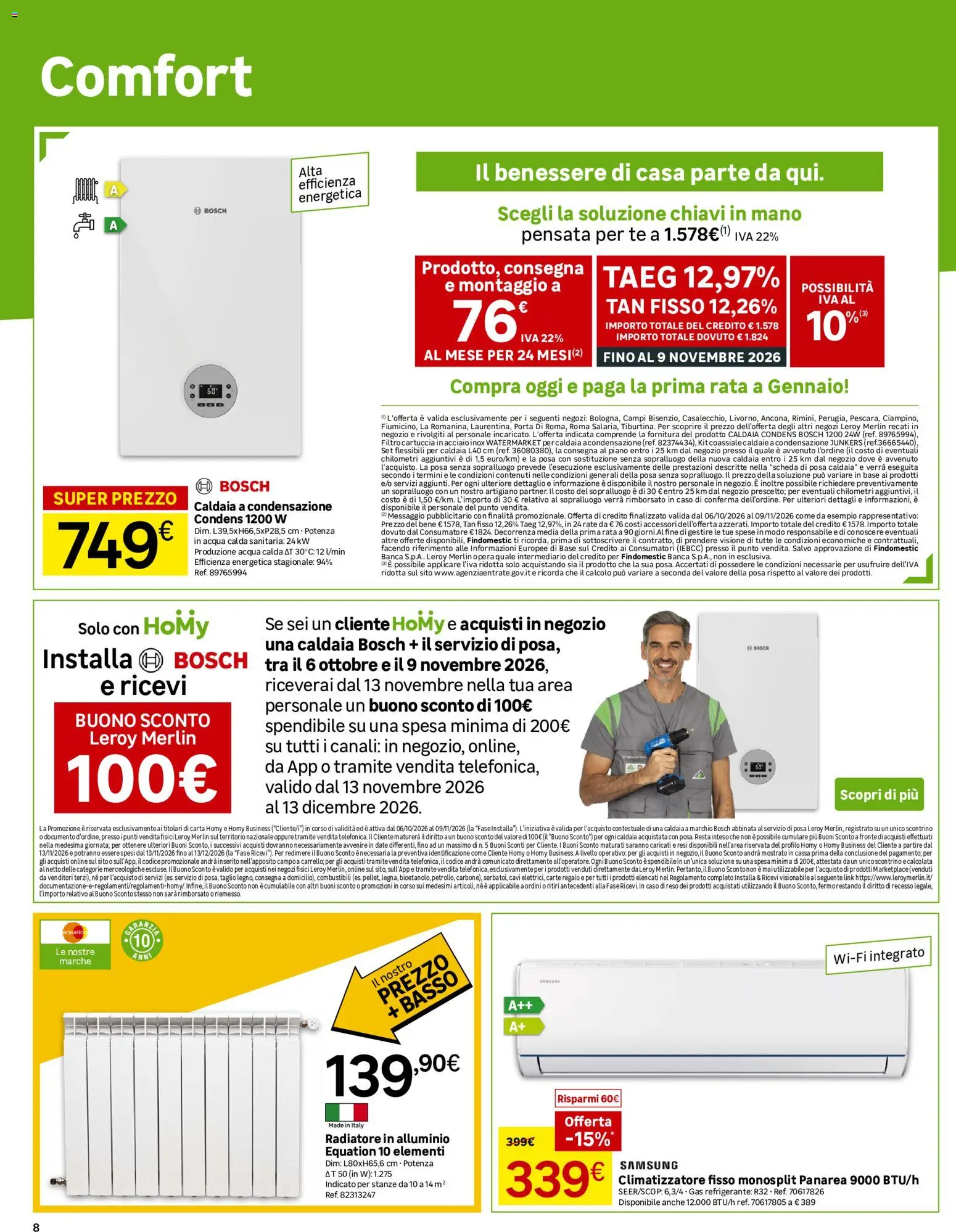 Leroy Merlin catalogo Volantino in Italy