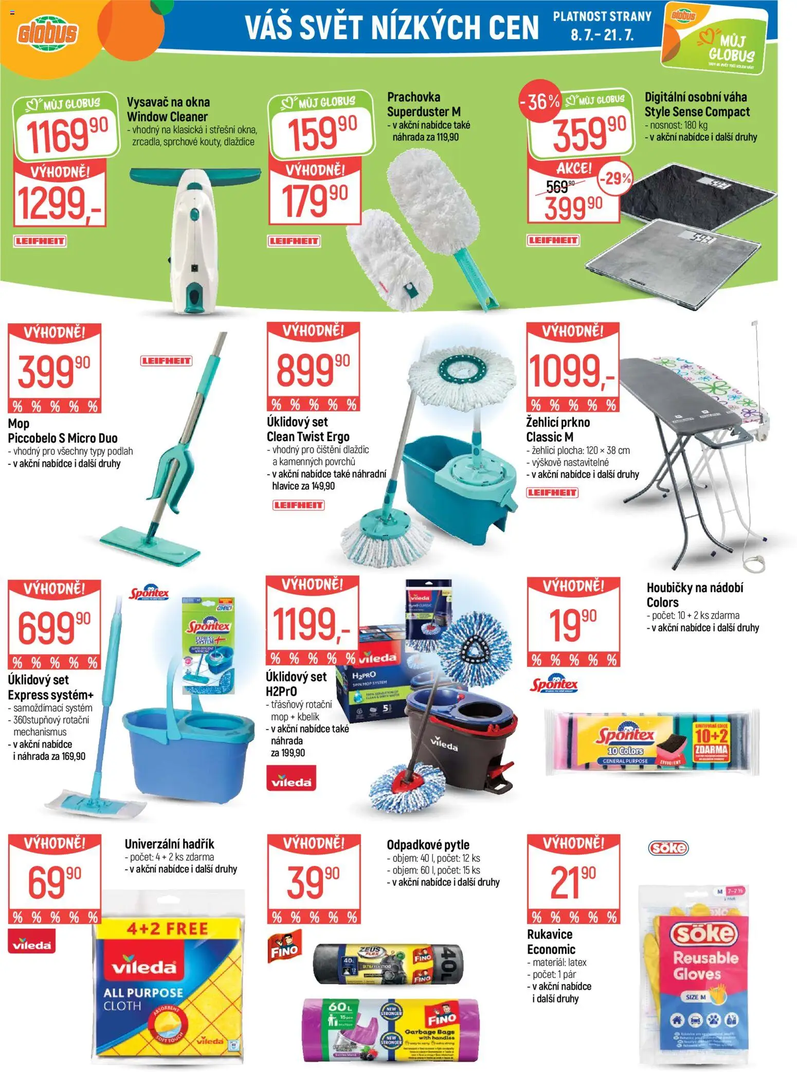 Globus leták od 08.07.2026 💥 Nenechte si ujít TOP nabídky! ⭐ | Česko