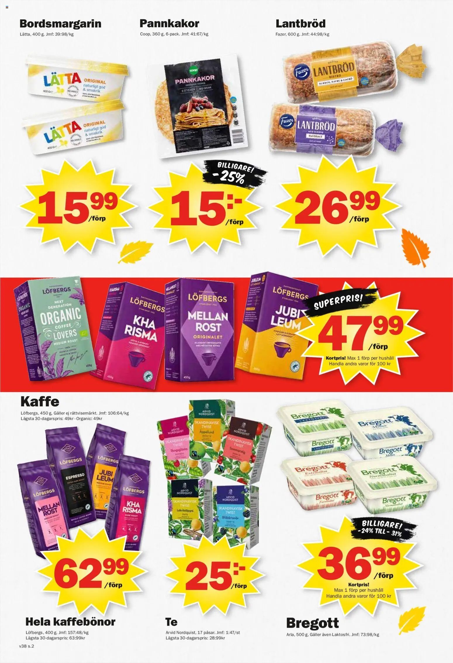 Pekås erbjudanden Reklamblad in Sverige