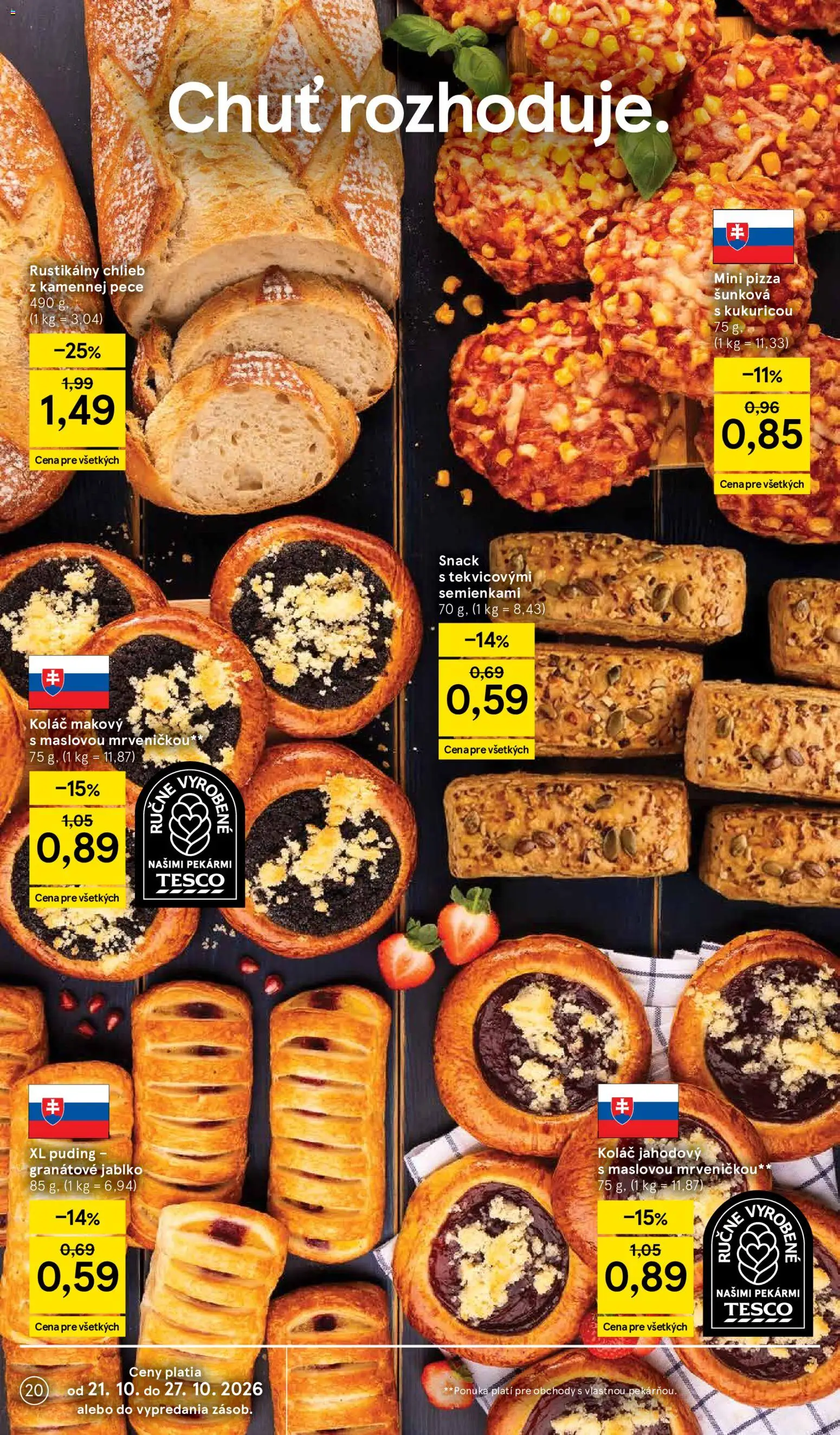 Tesco Hypermarket - leták Leták in Slovensko