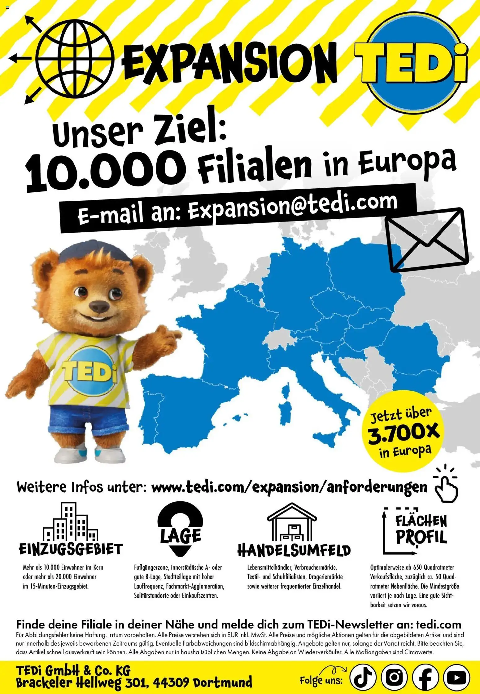 TEDi Neueröffnung Blankenburg | 10.07.2026 | Wie erhält man einen begrenzten Rabatt? | Deutschland