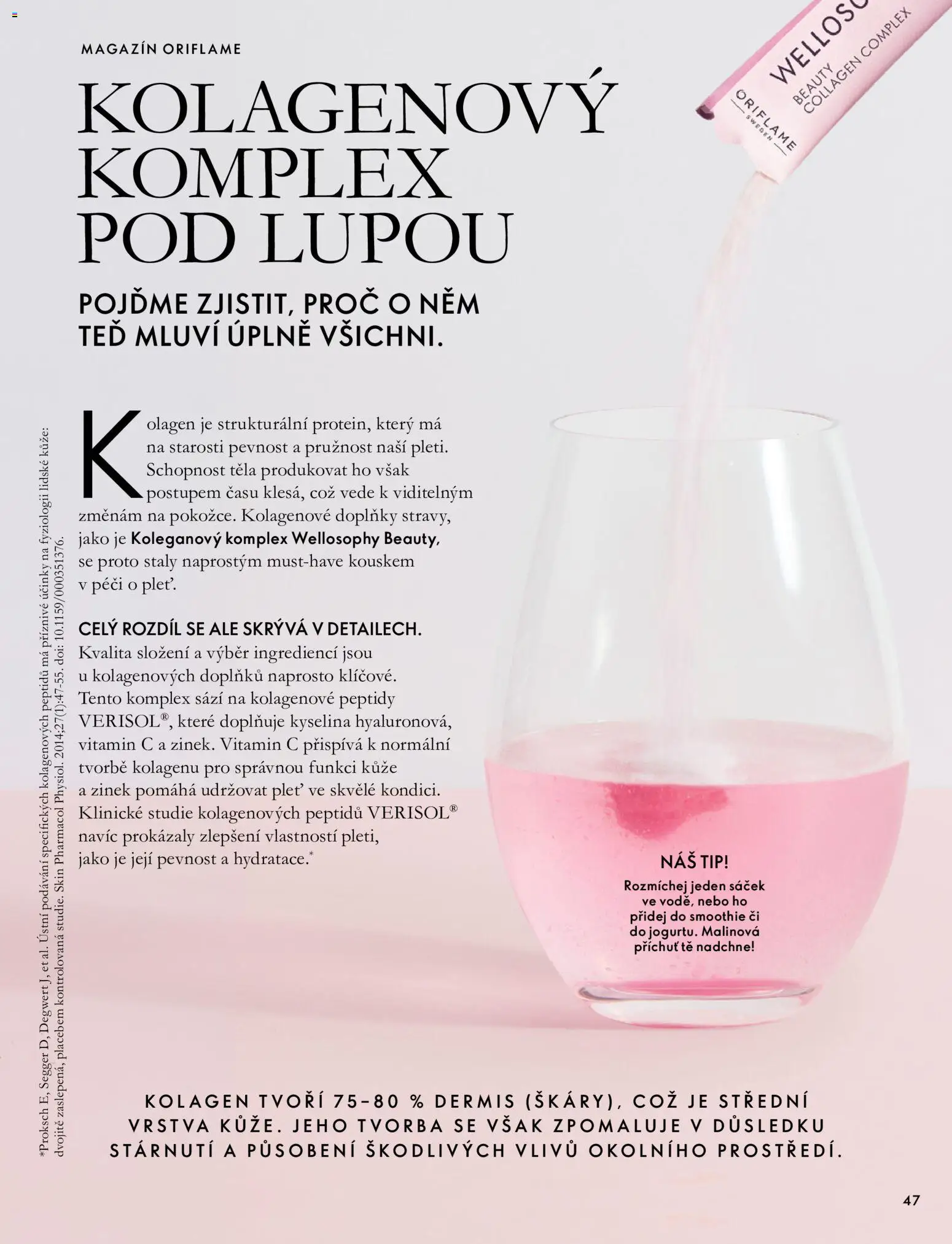 Oriflame katalog Novage+ Proceuticals Leták in Česko