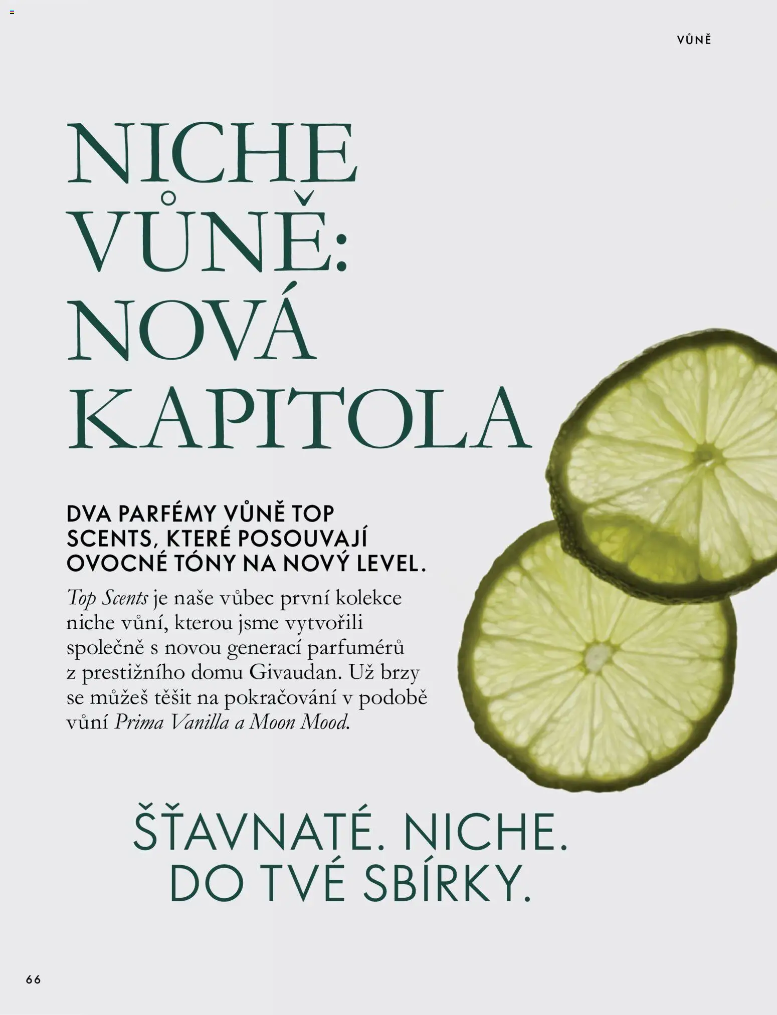 Oriflame katalog Novage+ Proceuticals Leták in Česko