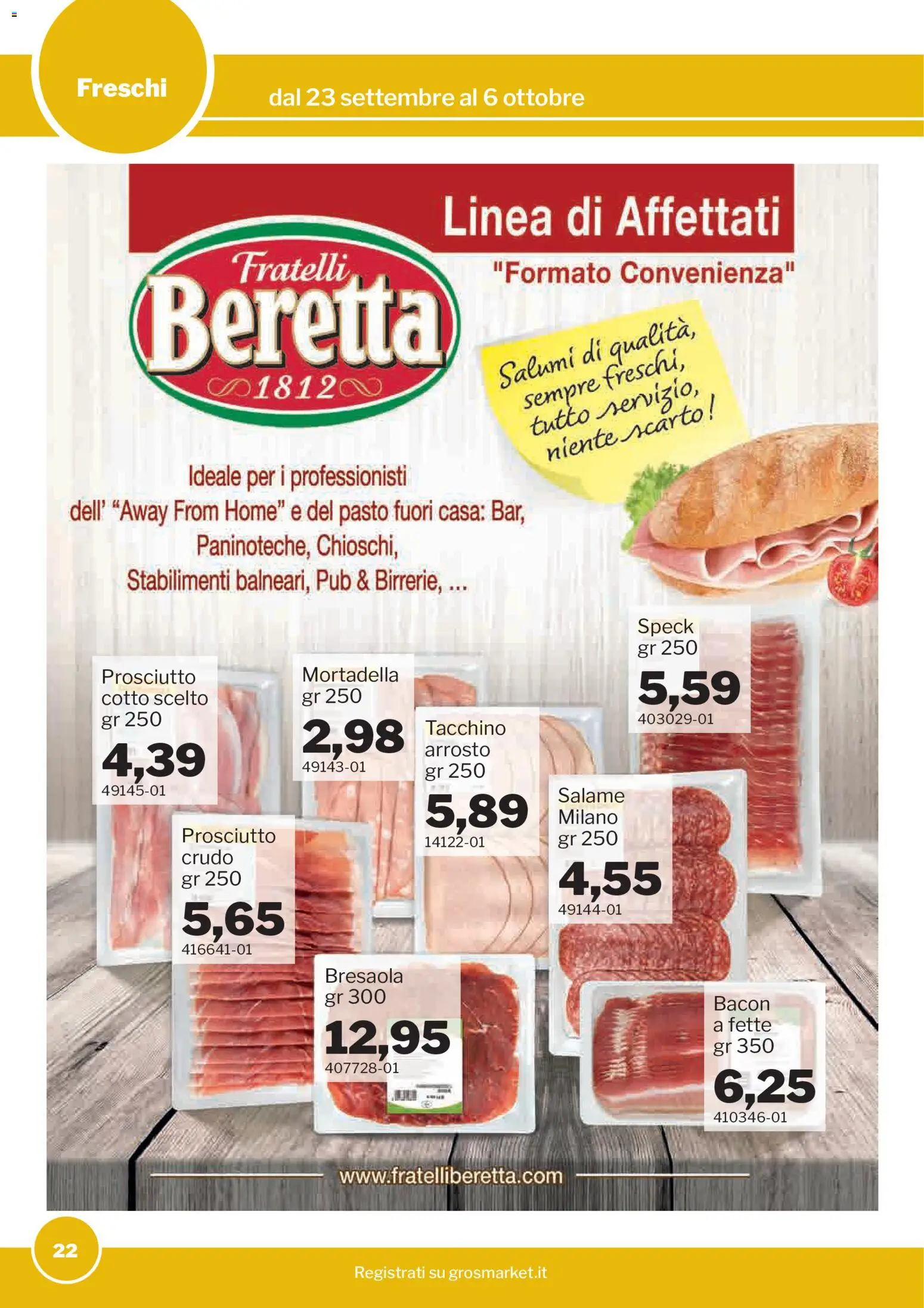Sogegross volantino Volantino in Italy