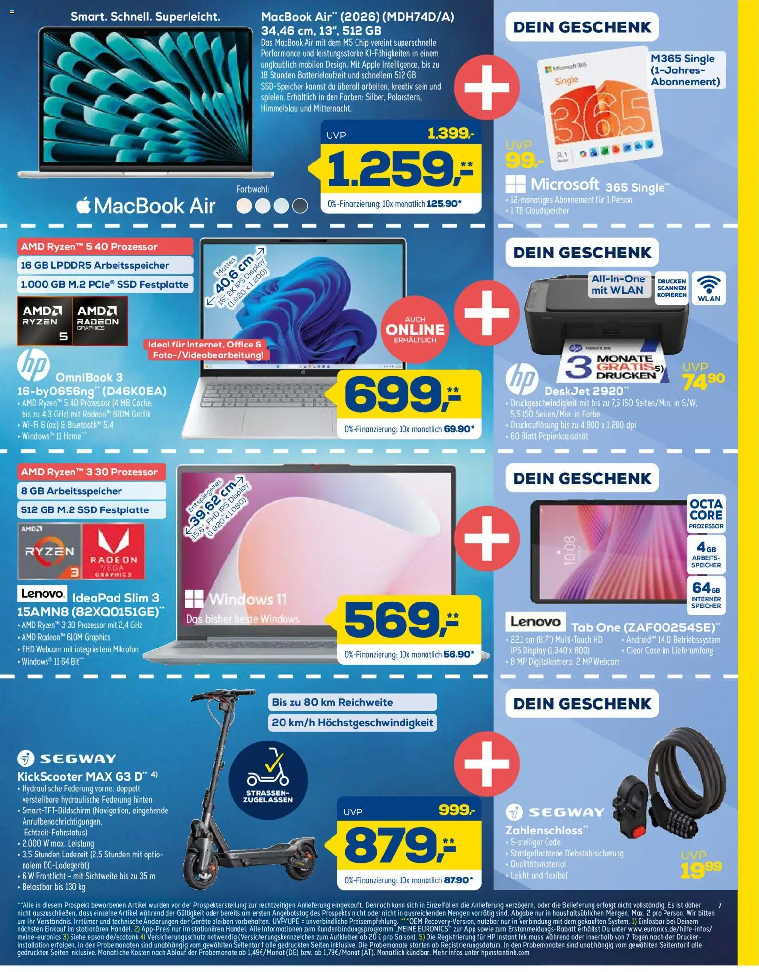 Euronics Prospekt Prospekt in Deutschland