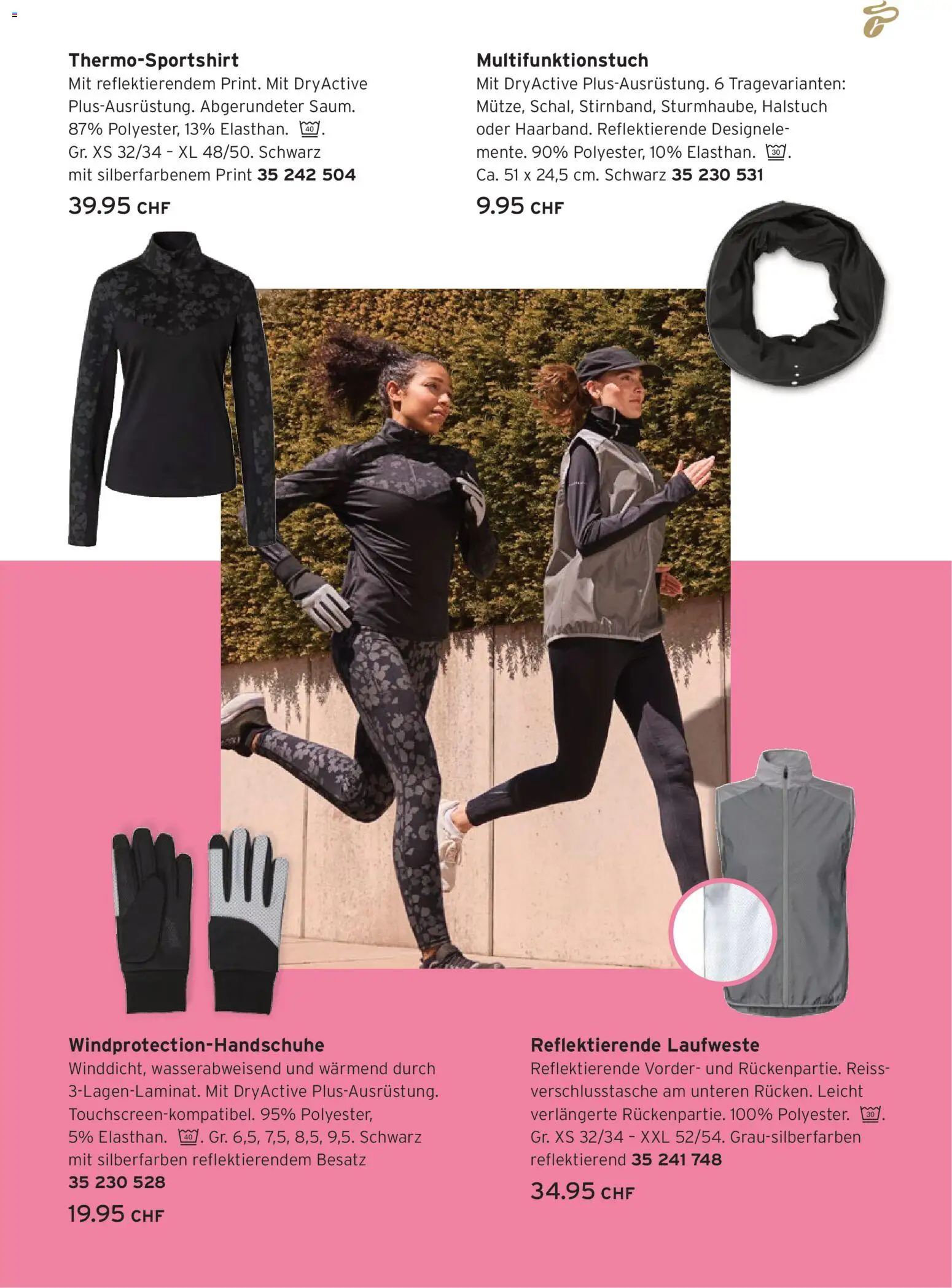 Tchibo aktionen Active Running Prospekt in Schweiz