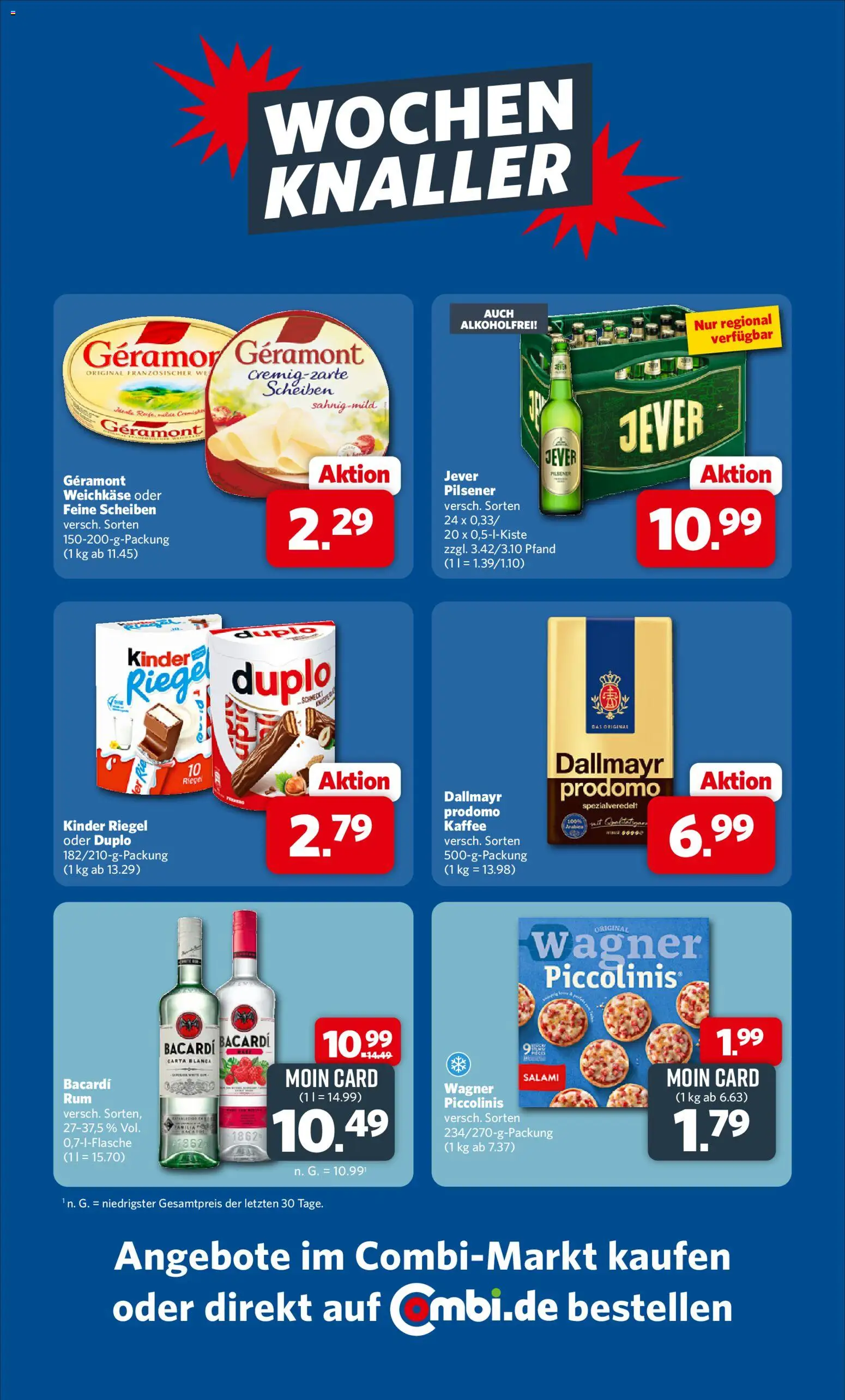 Combi Prospekt Prospekt in Deutschland