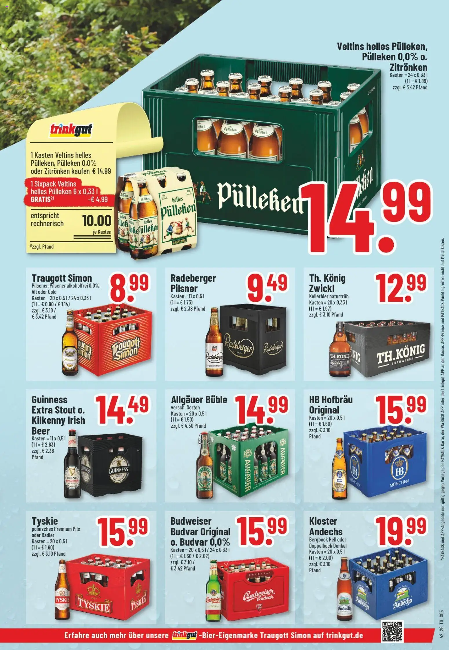 Trinkgut Prospekt Prospekt in Deutschland