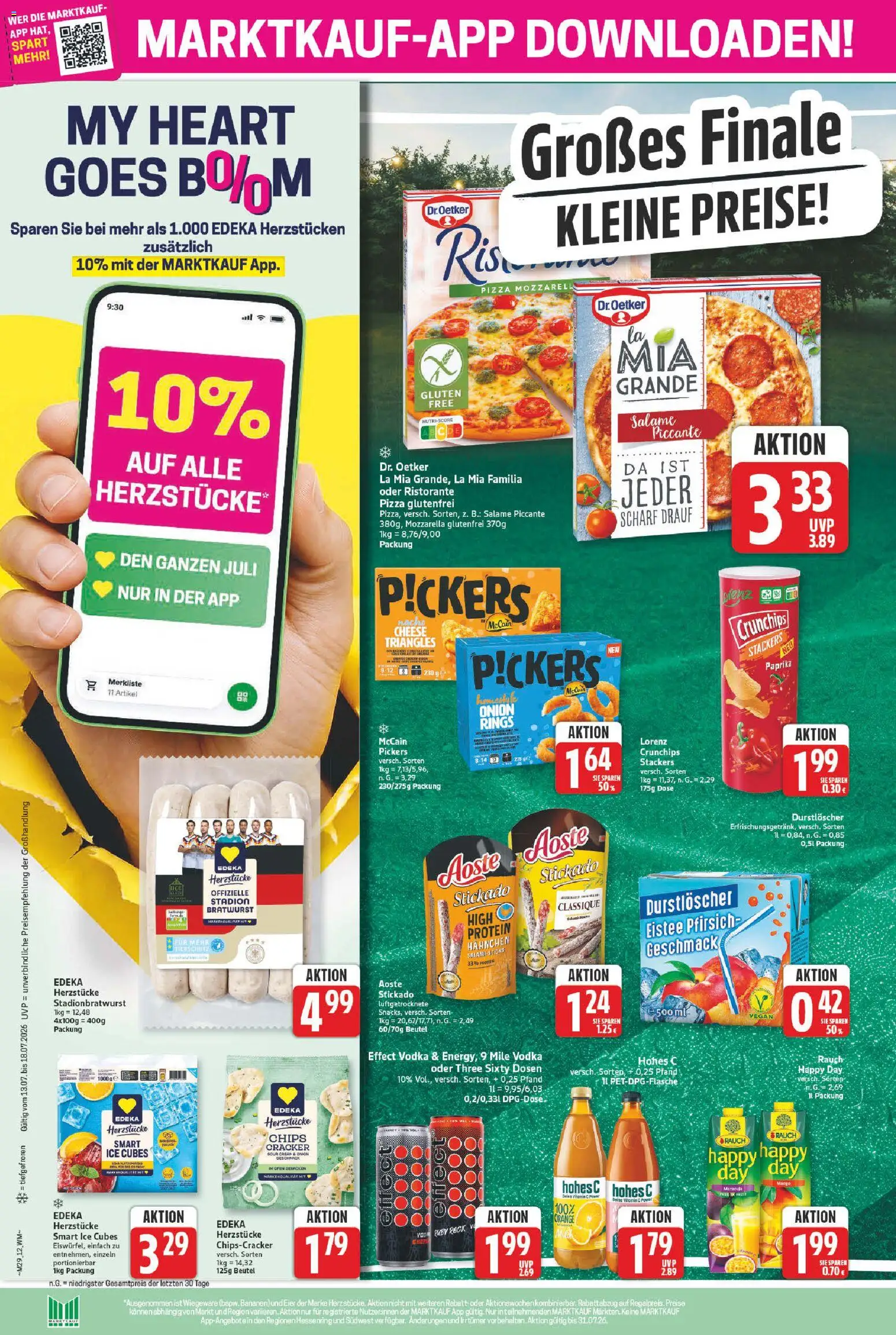 Marktkauf Prospekt | 13.07.2026 | Wie erhält man einen begrenzten Rabatt? | Deutschland