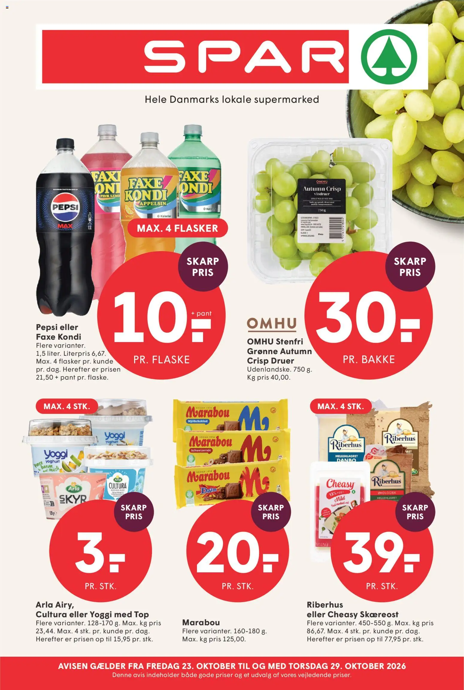 Spar - Tilbudsavis uge 43 Tilbudsavis in Danmark
