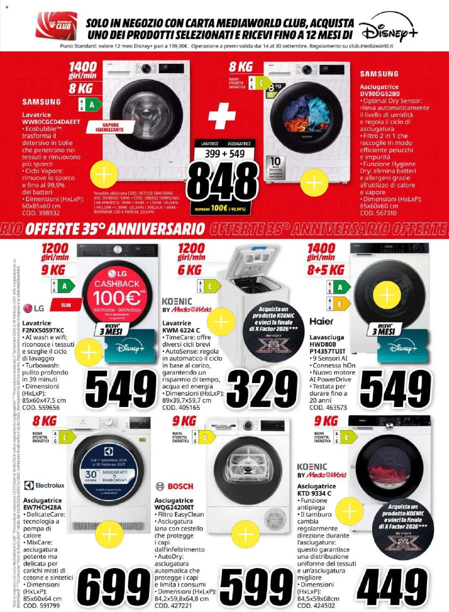 Media World volantino Volantino in Italy