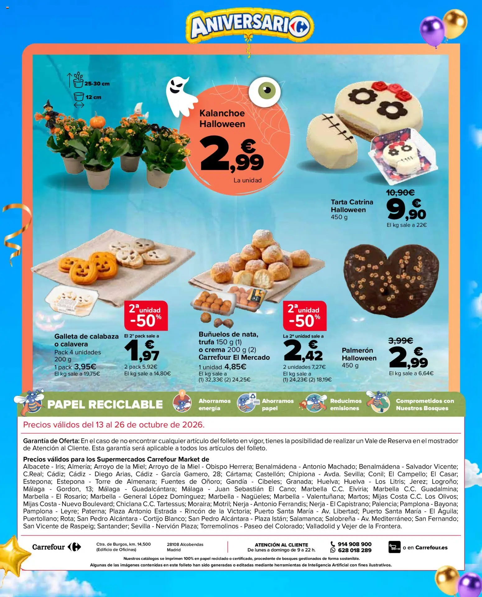 Carrefour Market folleto Folleto in España