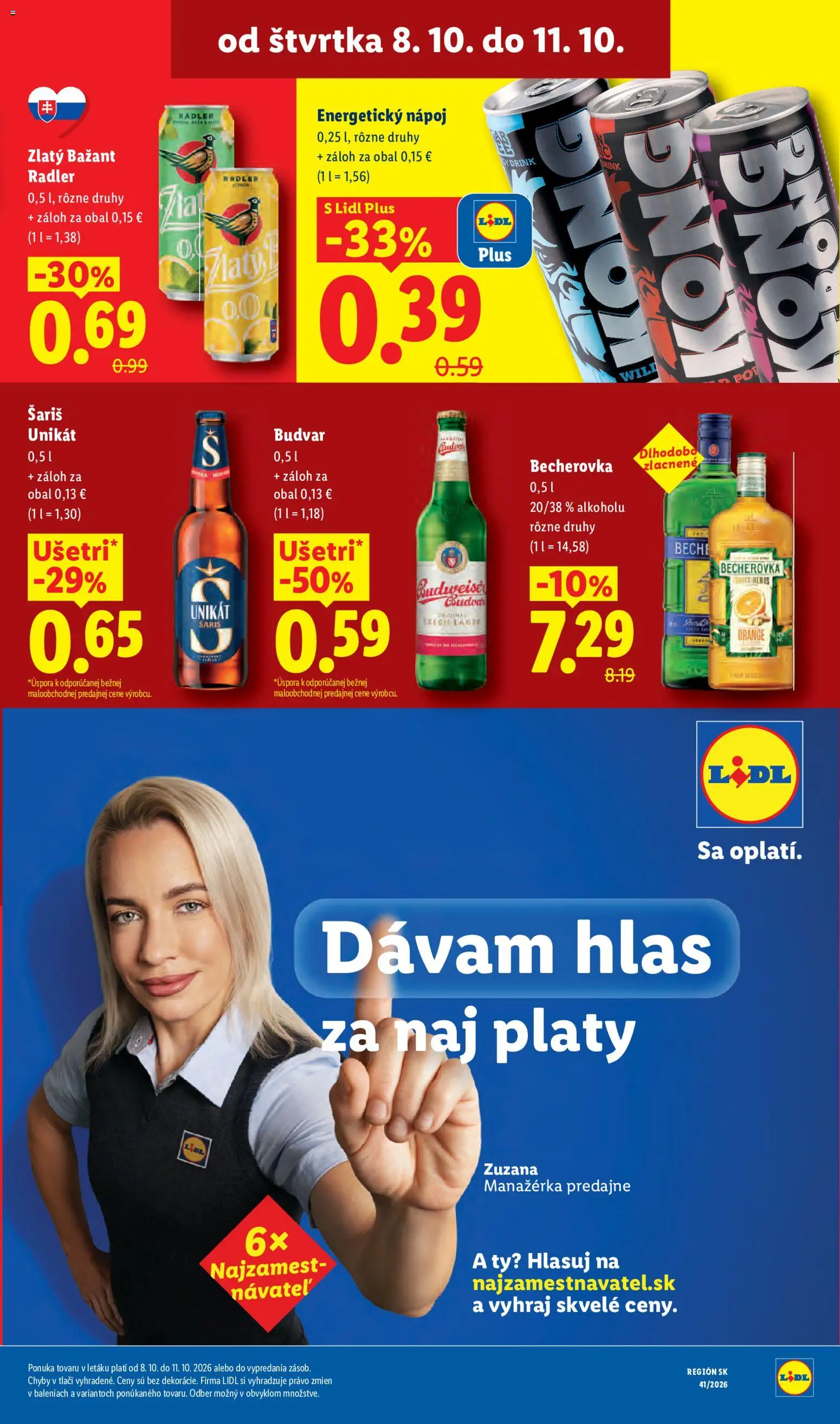 Lidl leták Leták in Slovensko