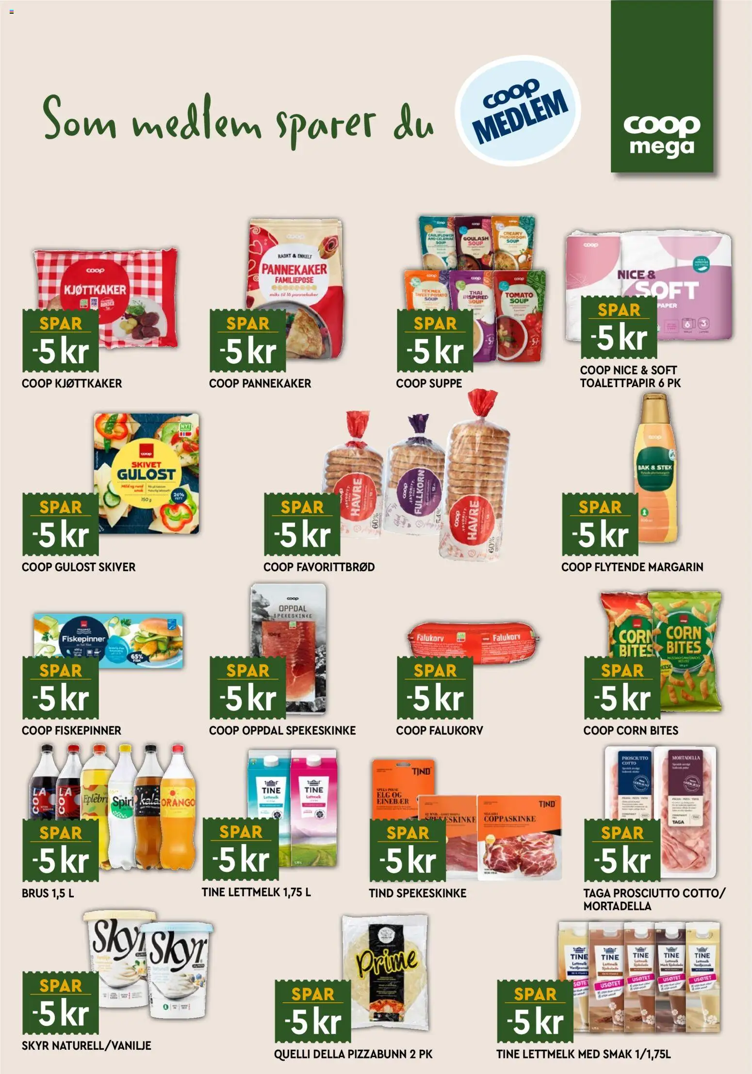 Coop Mega kundeavis Kundeavis in Norge