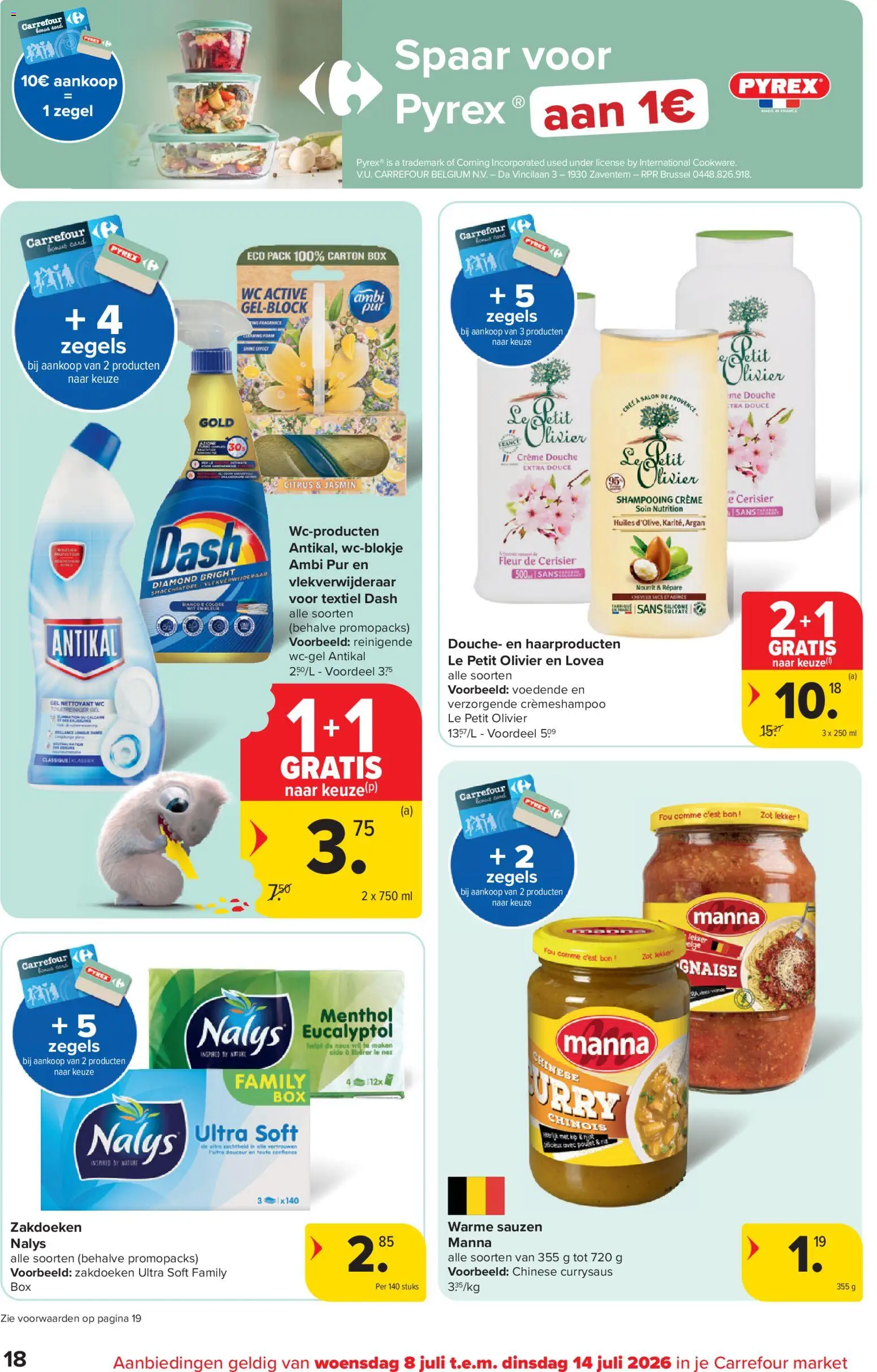 Nieuwe » Carrefour market folder van 08/07/2026 🤩  « is er! Ontdek geweldige aanbiedingen en bespaar. | België