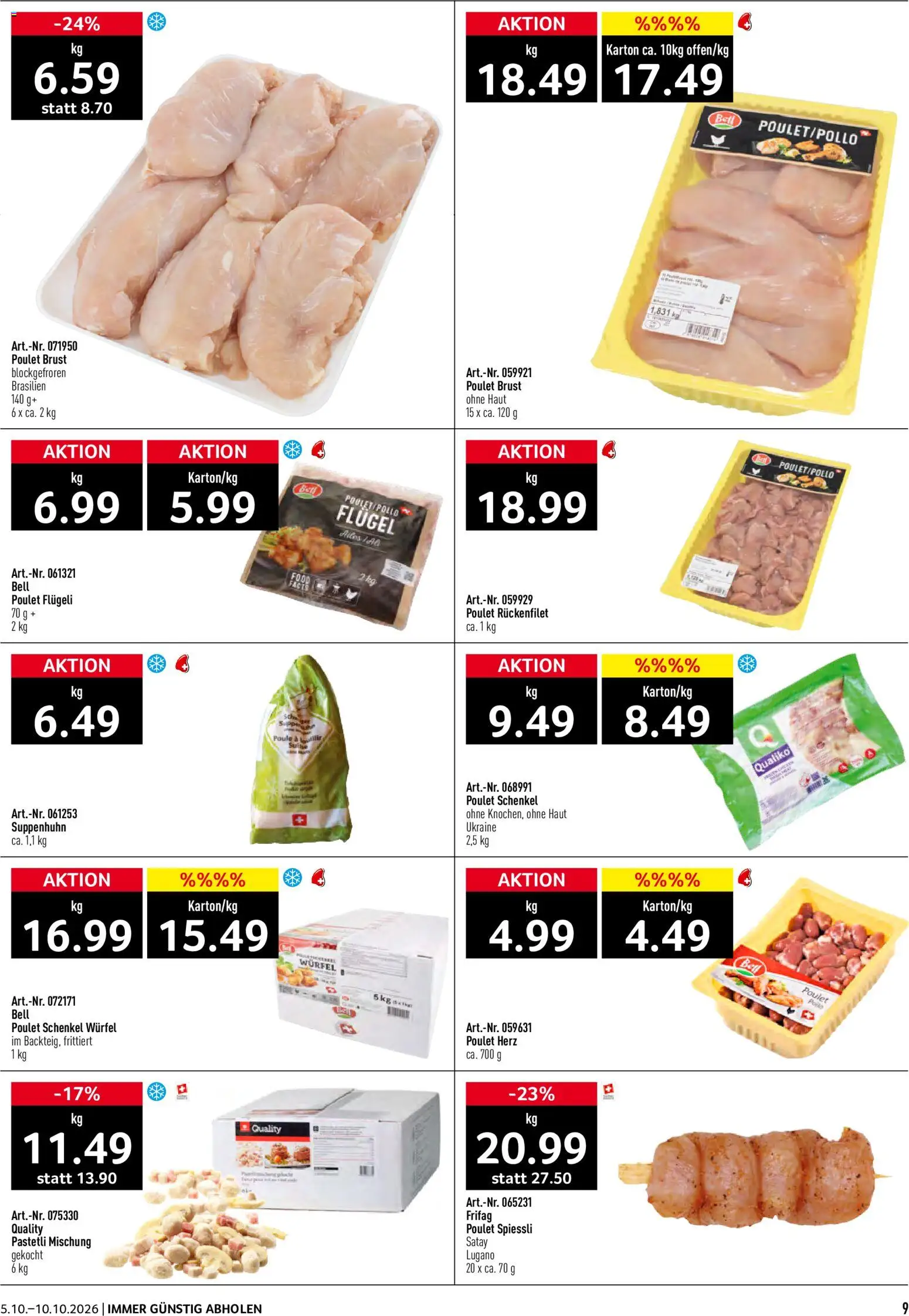 Prodega aktionen Prospekt in Schweiz