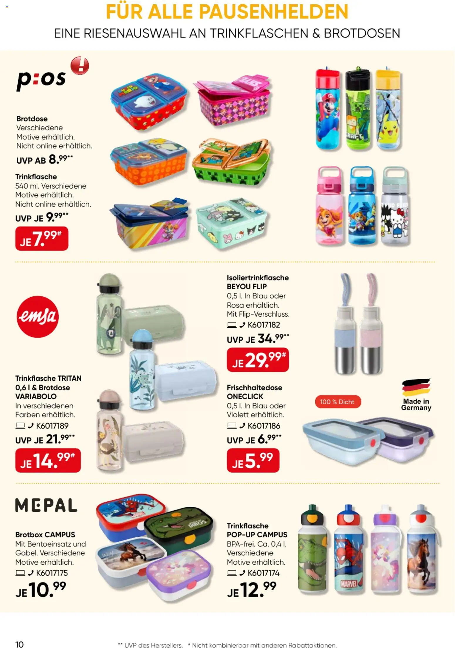 Galeria Karstadt Kaufhof Back to school Prospekt in Deutschland