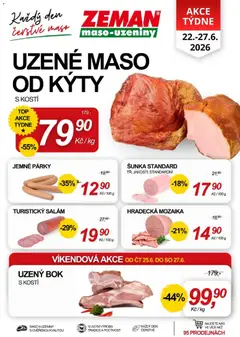 Prodejny Zeman Prodejny Zeman leták
