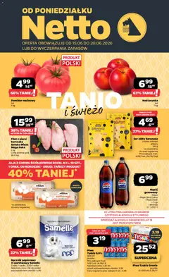 Netto Netto gazetka od poniedziałku spożywcza