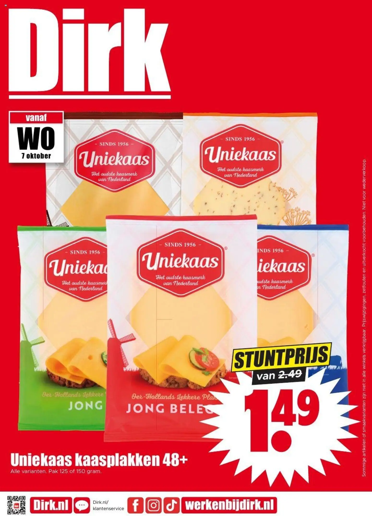 Dirk folder / publicité Folder in België