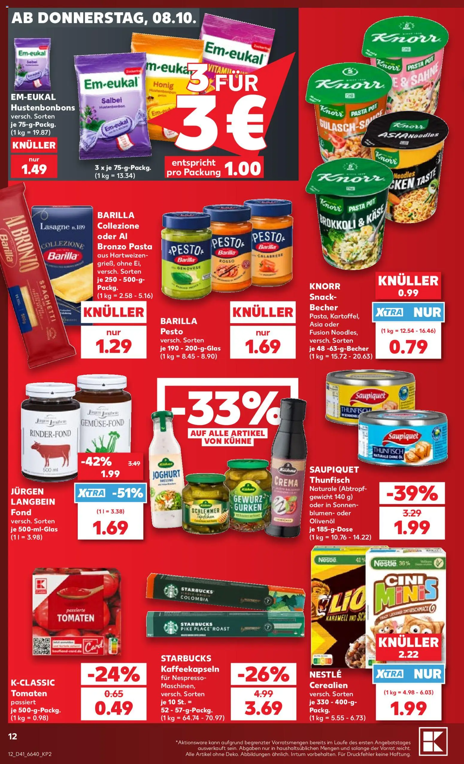 Kaufland Prospekt Prospekt in Deutschland