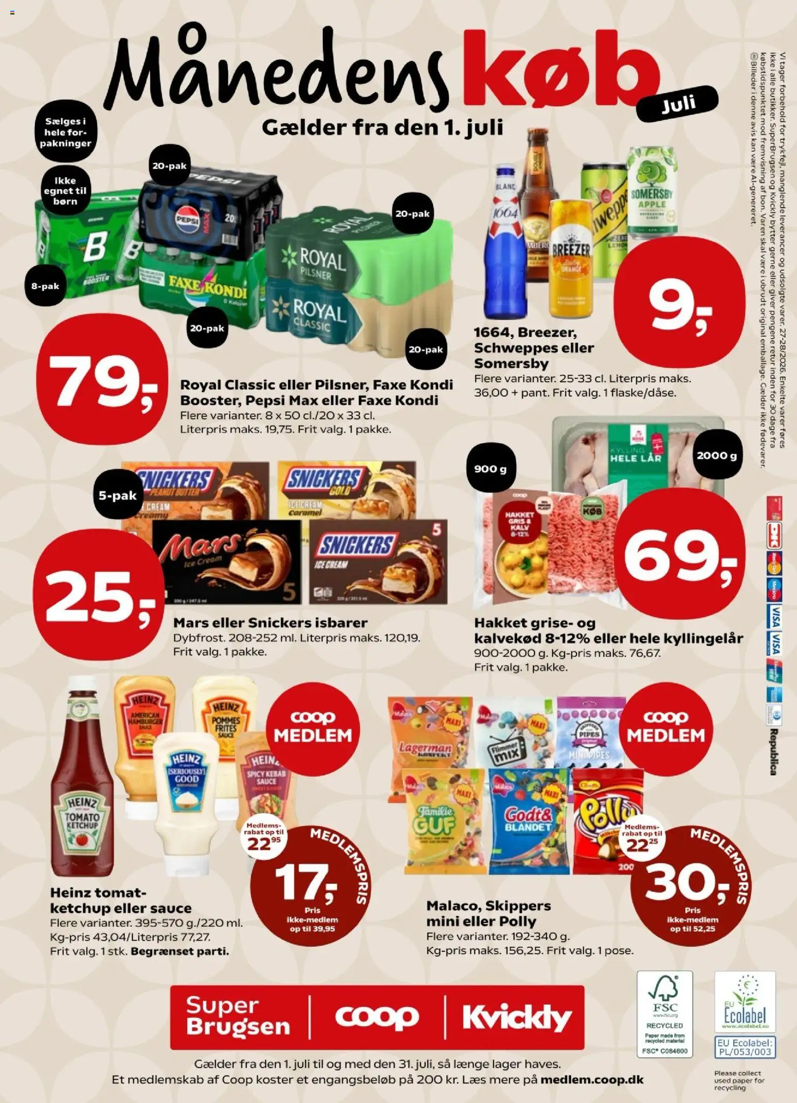 🛍️ Kvickly -  Tilbudsavis uge 27-28 fra 02/07/2026 » Se eksklusive tilbud og spar penge i dag! 💰 | Danmark