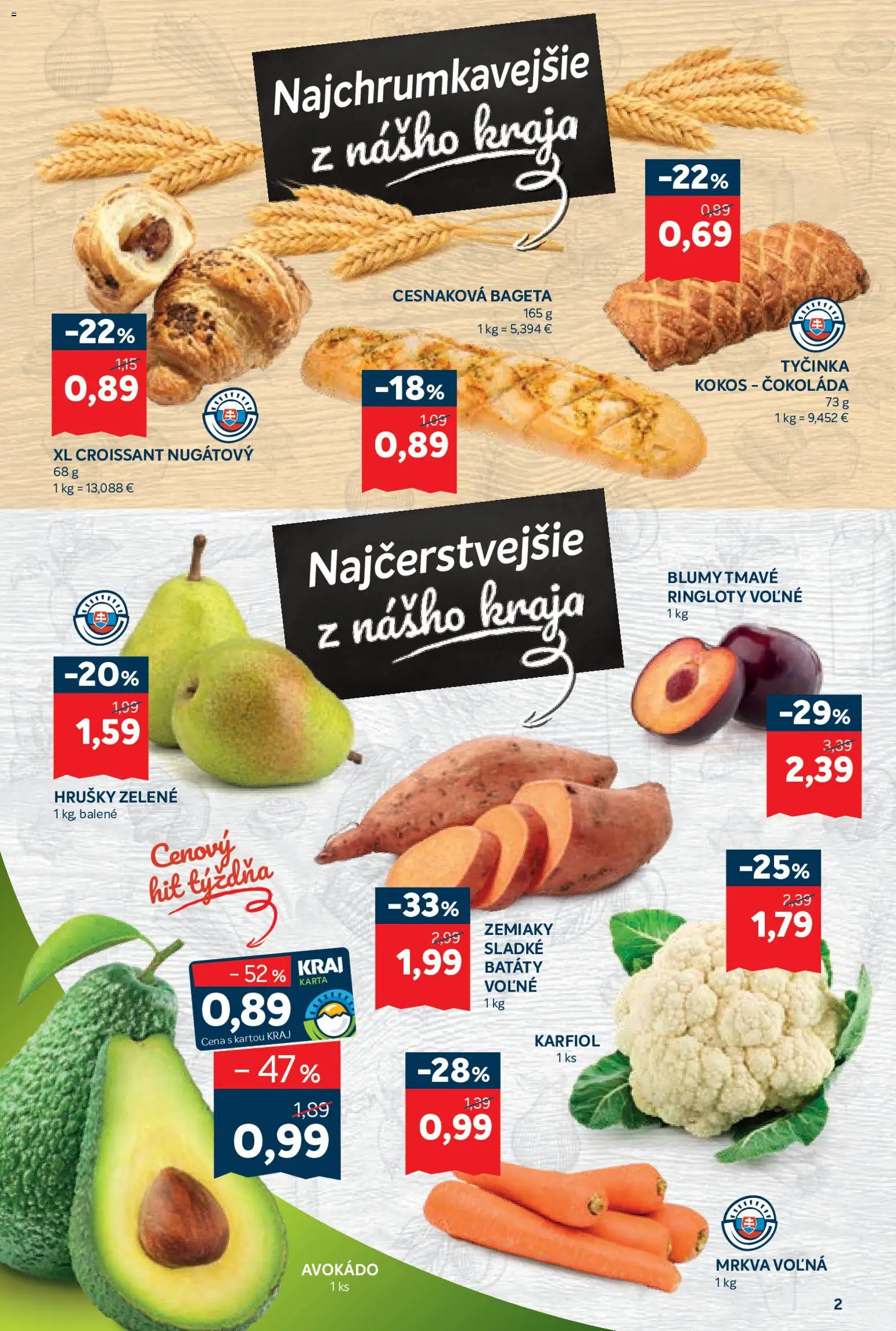 Kraj leták Leták in Slovensko