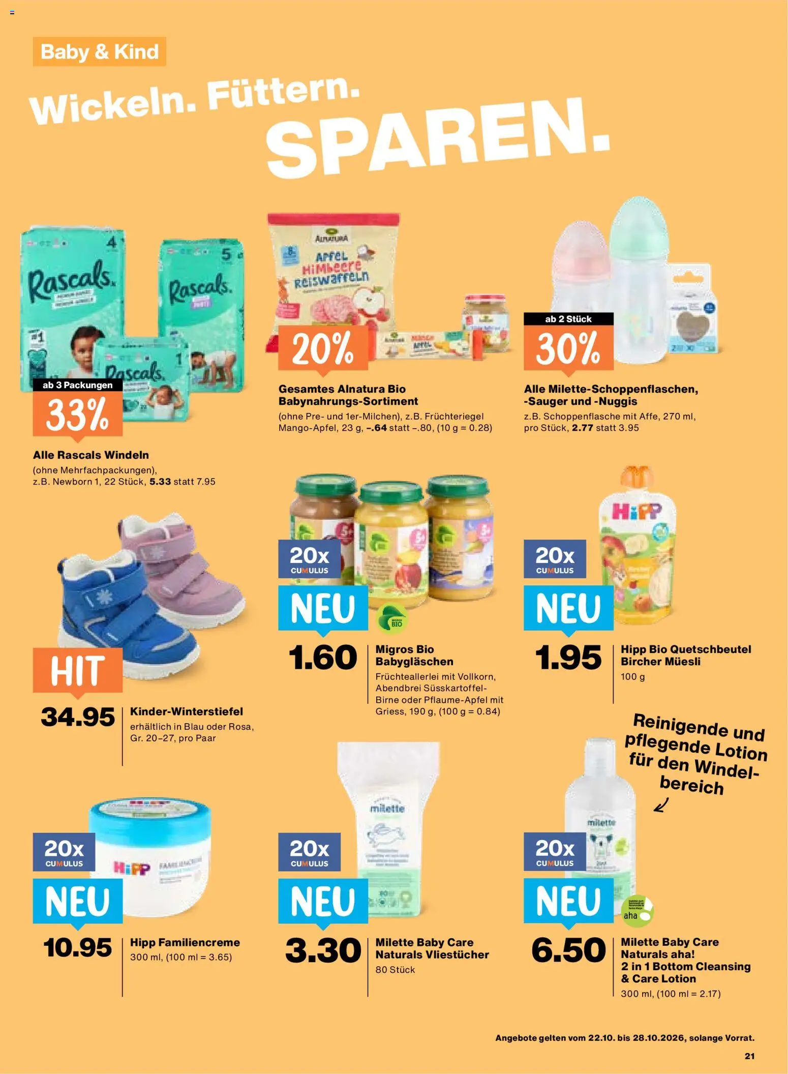 Migros aktionen Prospekt in Schweiz