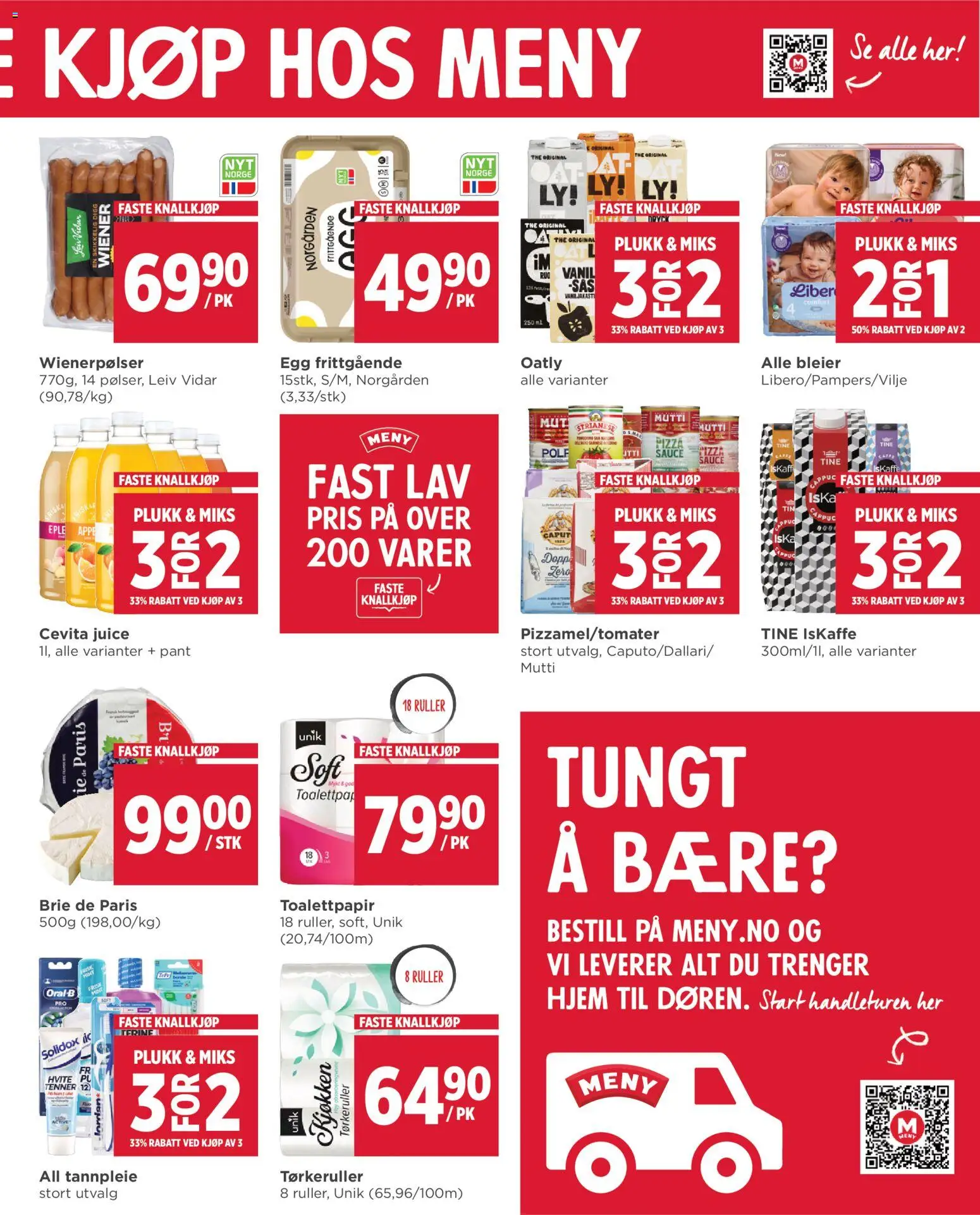 Meny kundeavis Kundeavis in Norge