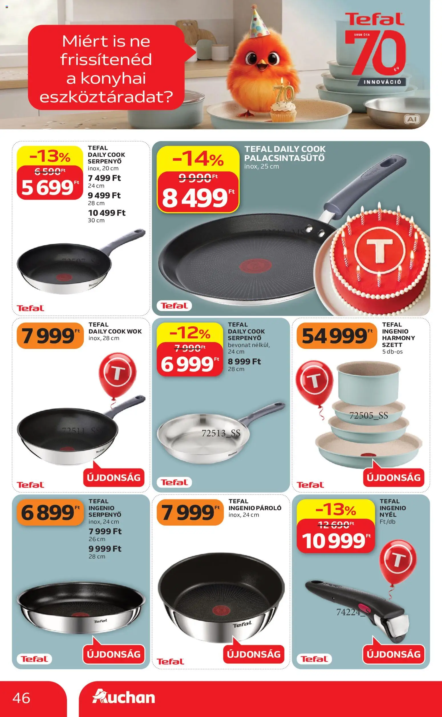 Auchan akciós újság Akciós újság in Magyarország