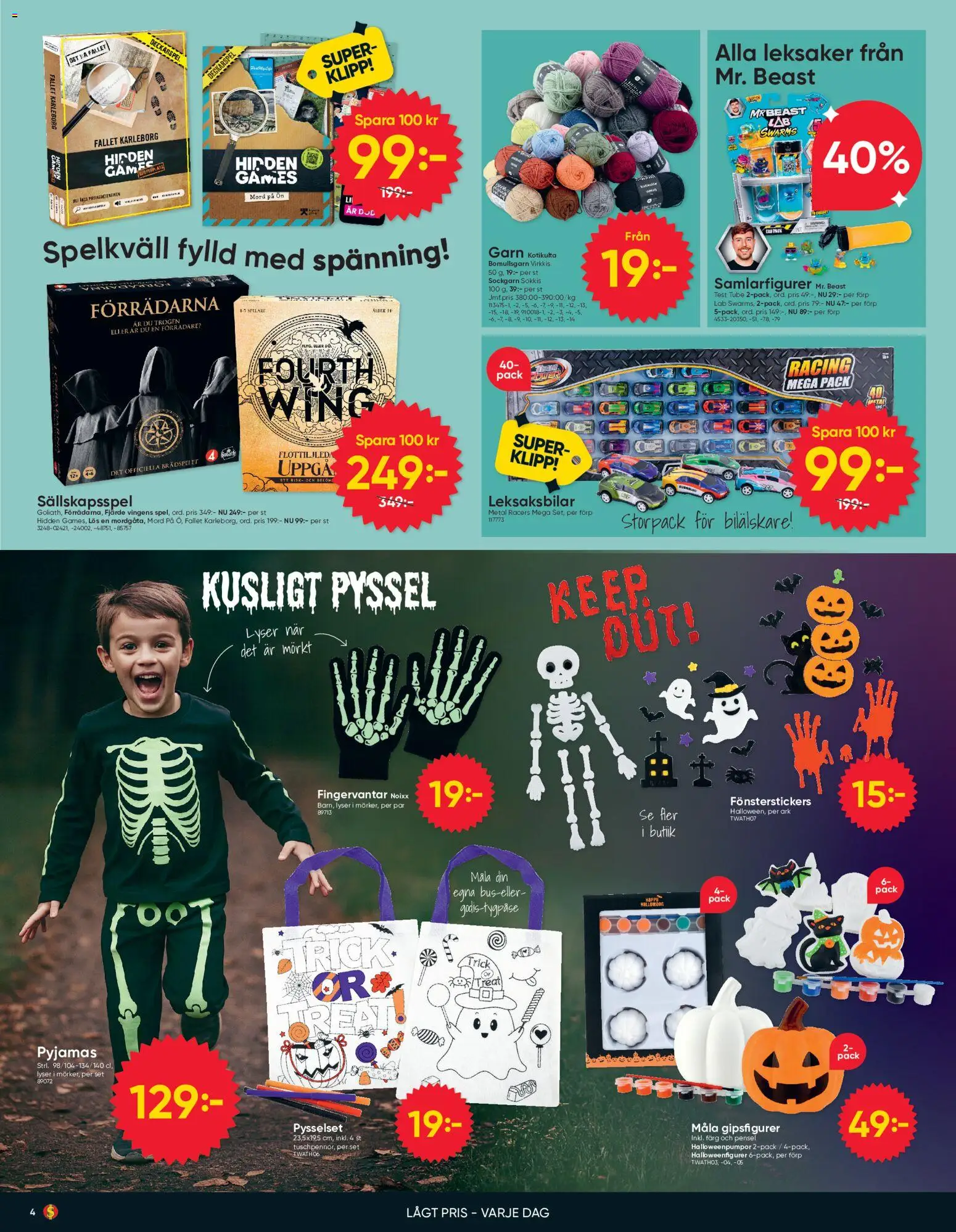 Dollar Store erbjudanden Reklamblad in Sverige