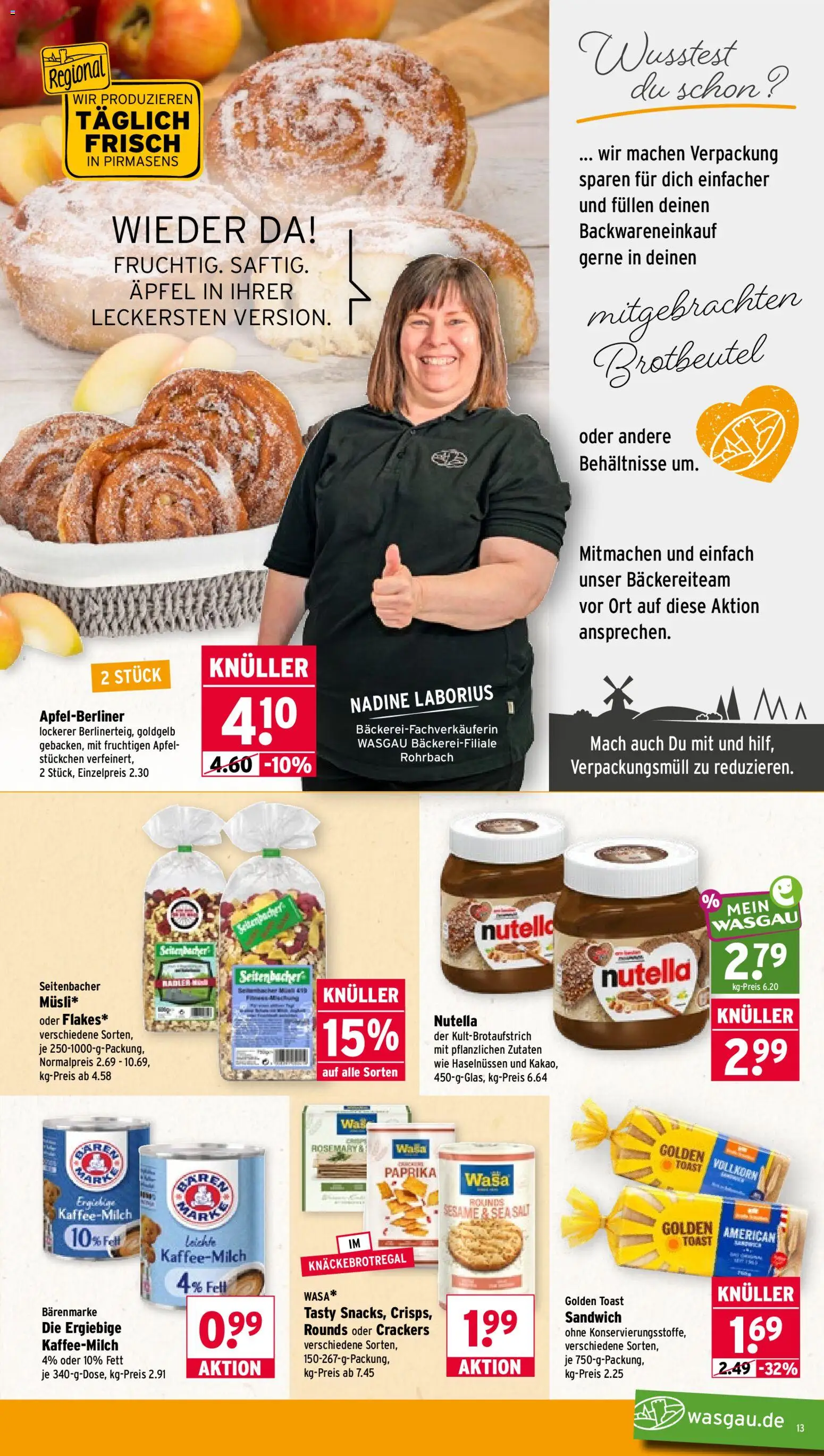 Wasgau Prospekt Prospekt in Deutschland