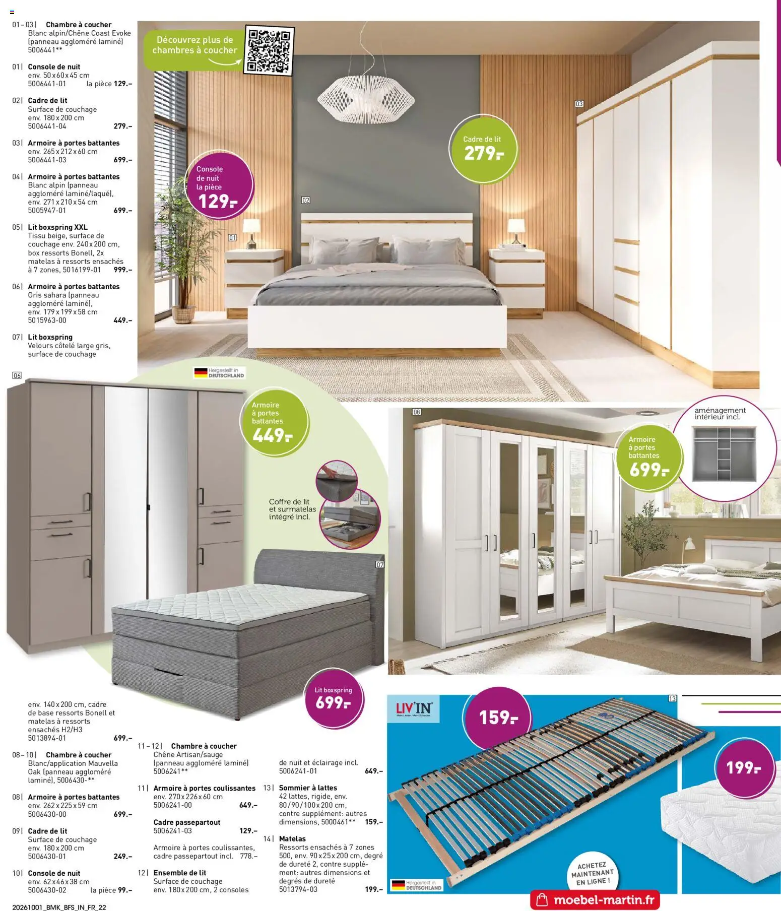 Möbel Martin catalogue Catalogue in France