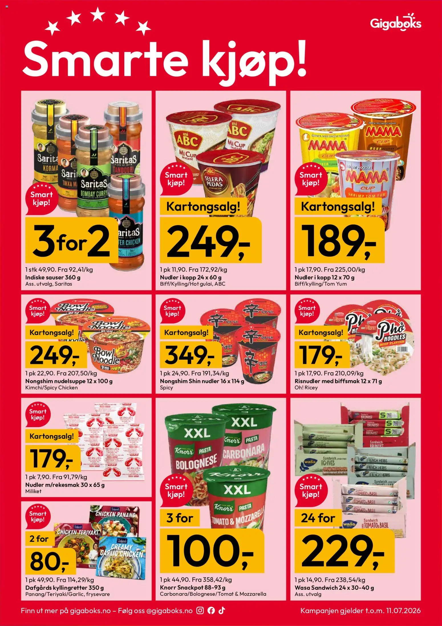 Nye » Gigaboks kundeavis « er nå online. Se alle Julitilbud på mobilen og spar! | Norge