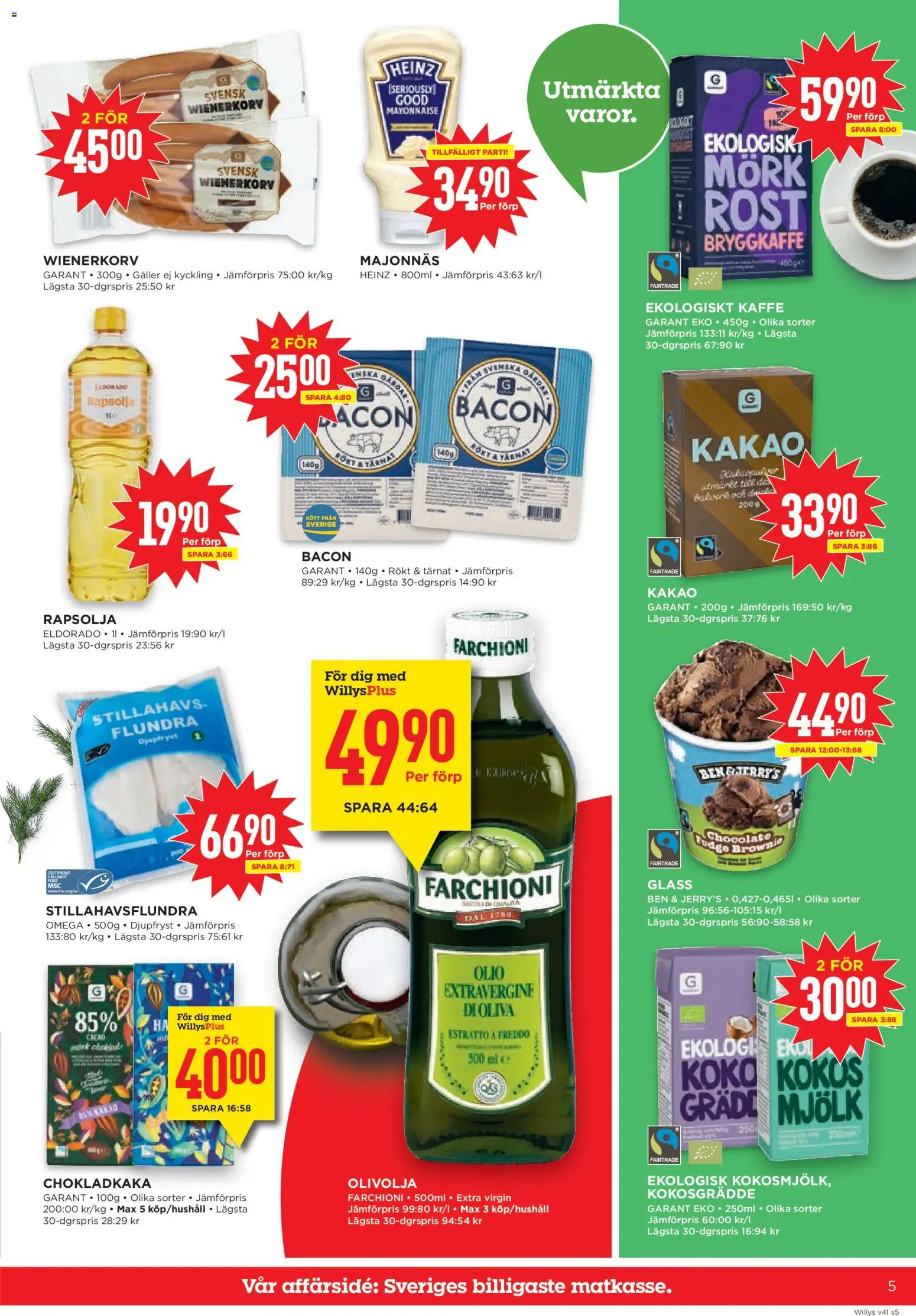 Willys erbjudanden Reklamblad in Sverige