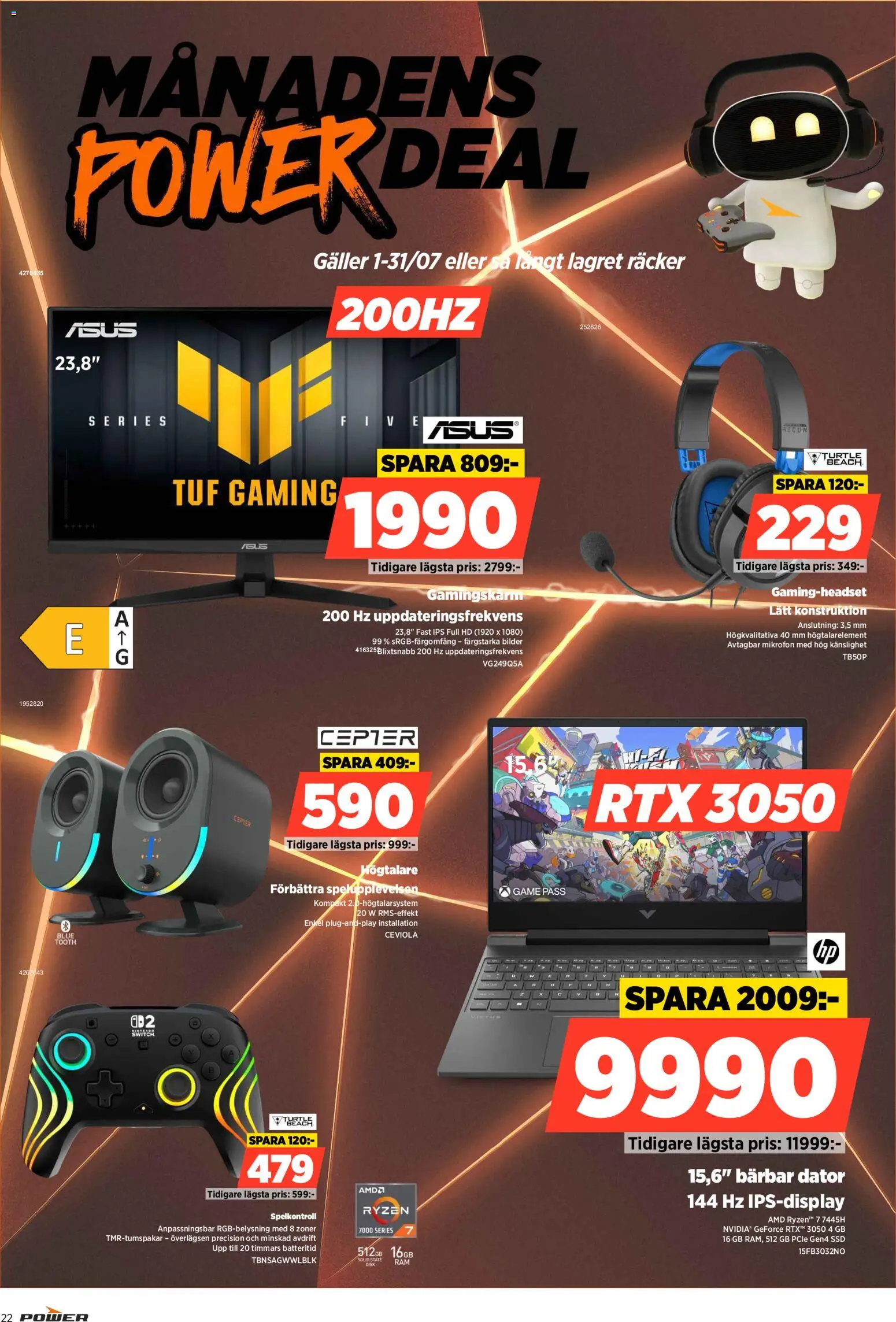 Nuvarande Power erbjudanden från 📣 06/07/2026 - 12/07/2026 📣 | Sverige