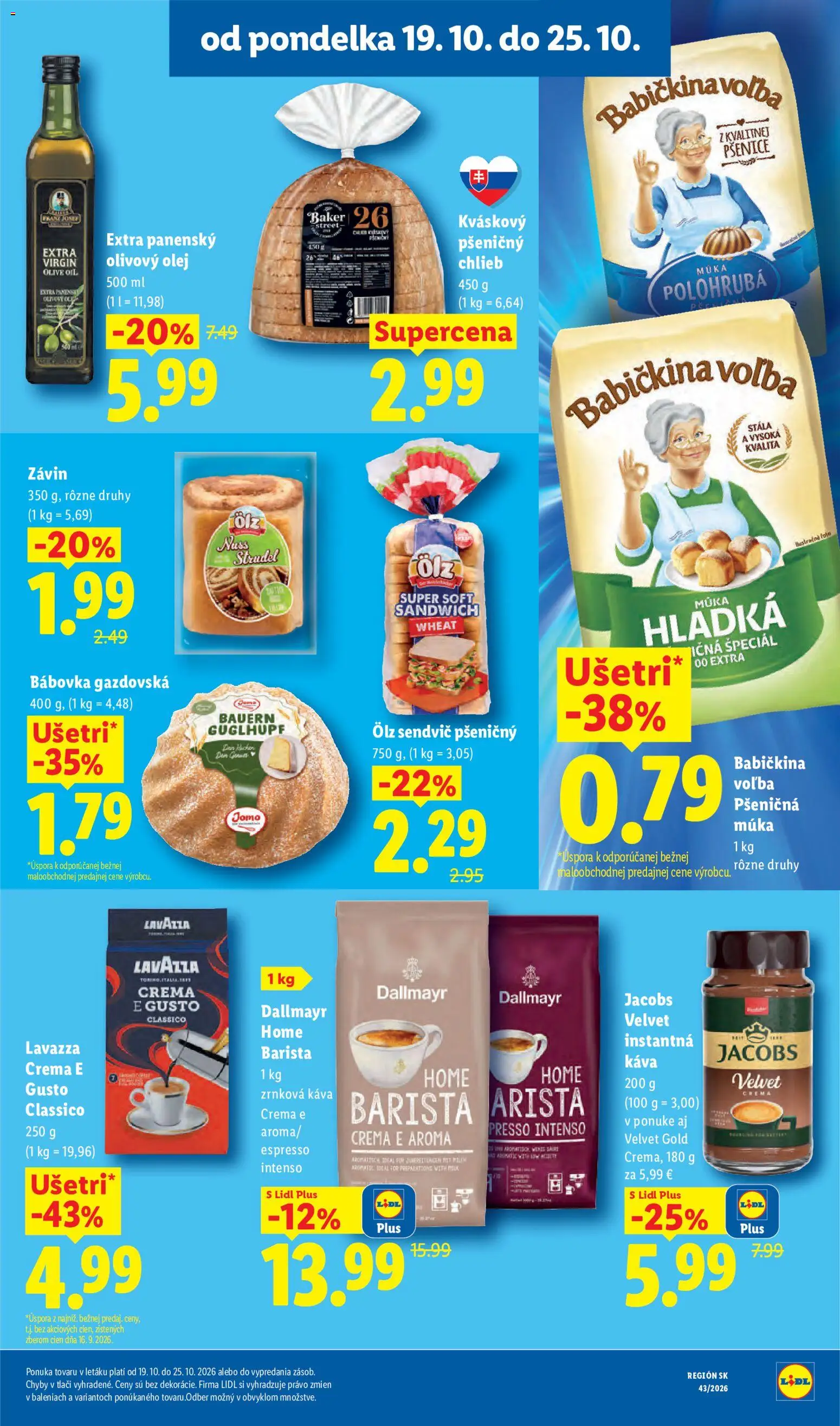 Lidl leták Leták in Slovensko