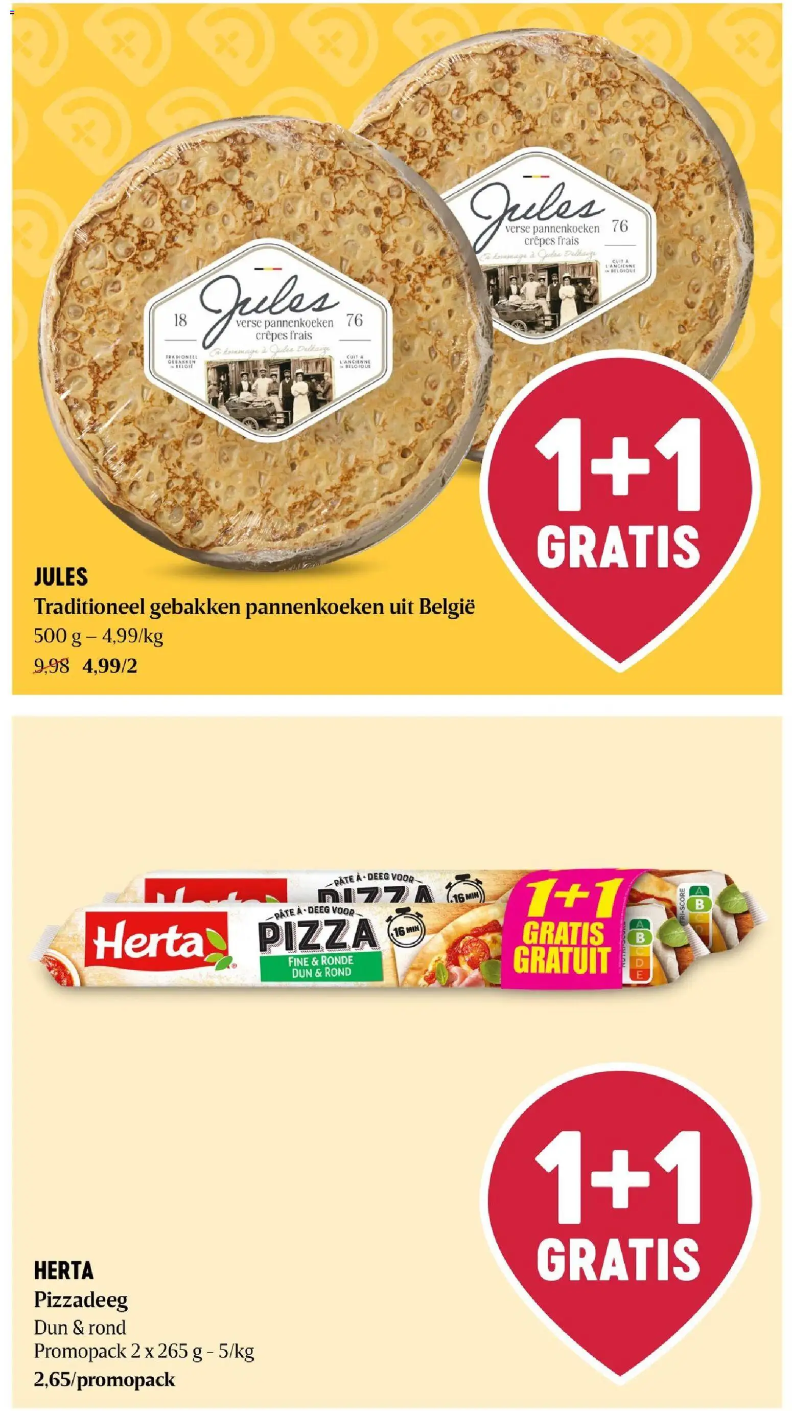 Delhaize folder Folder in België