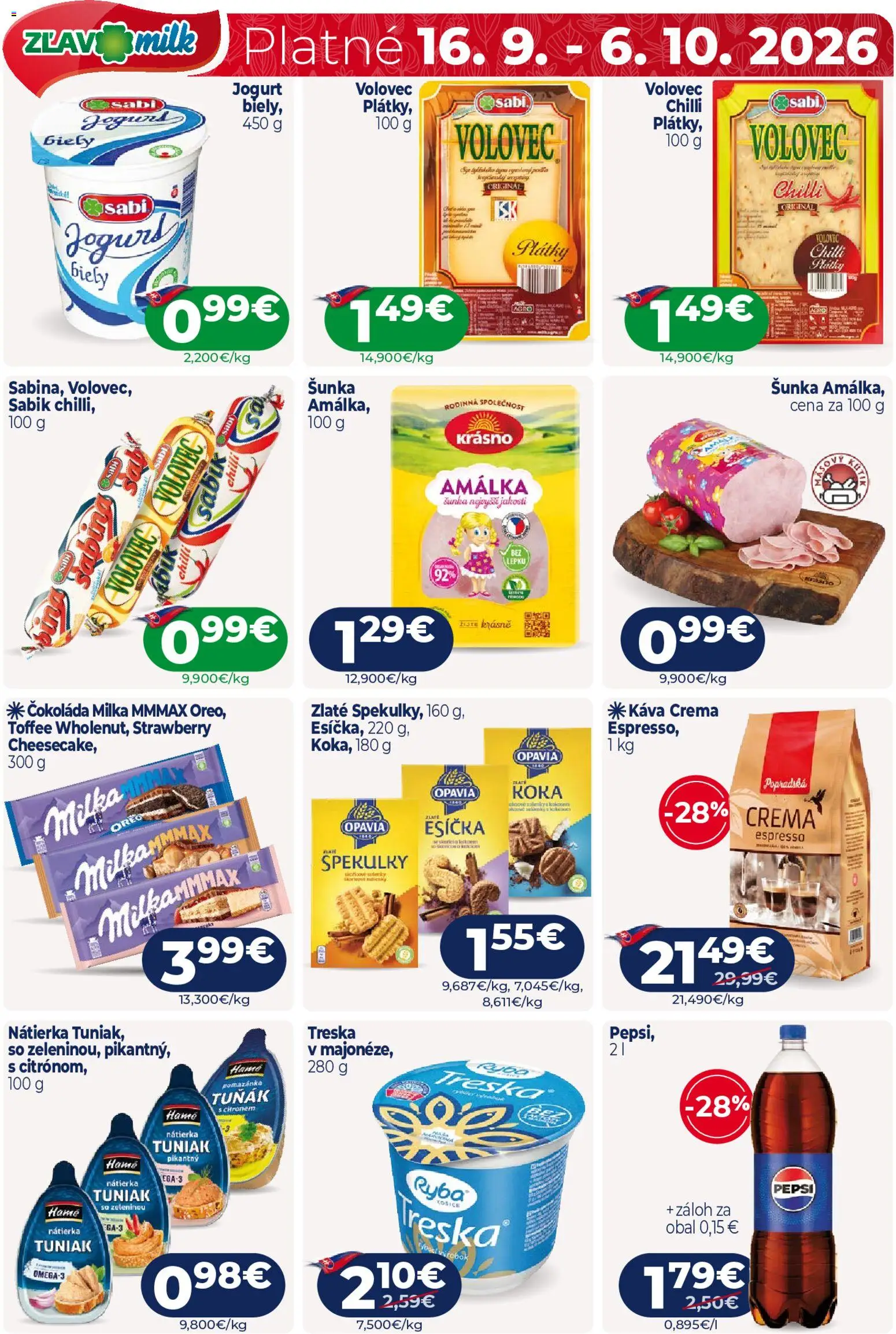 Milk Agro leták Leták in Slovensko