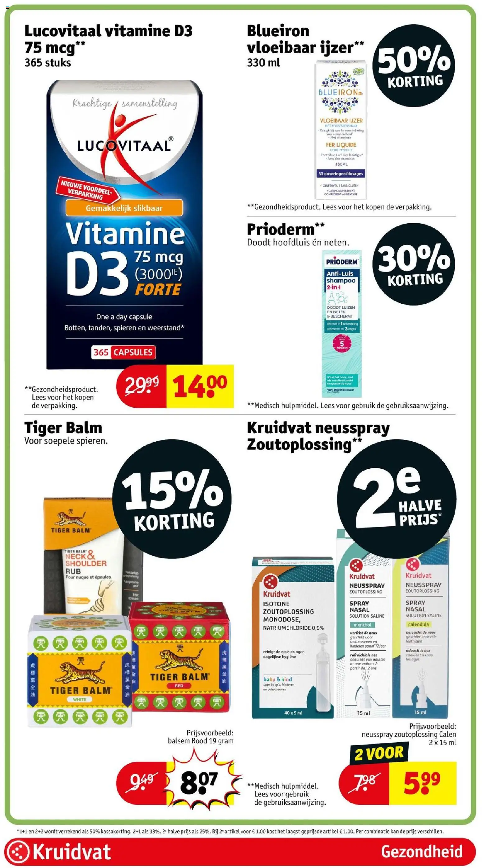 Kruidvat folder Folder in Nederland