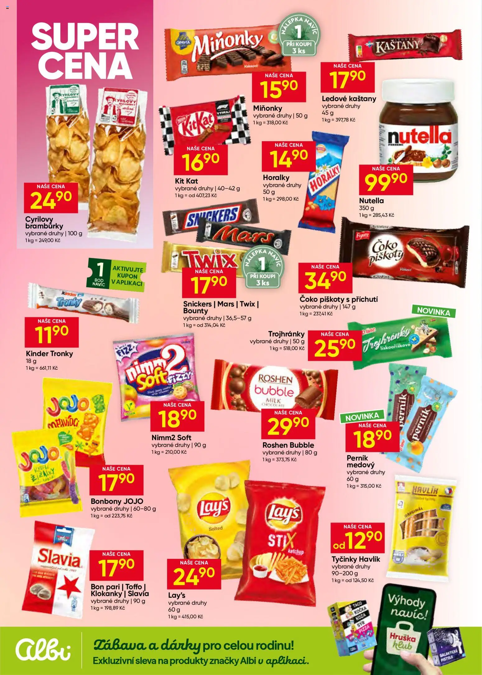 Hruška leták Leták in Česko
